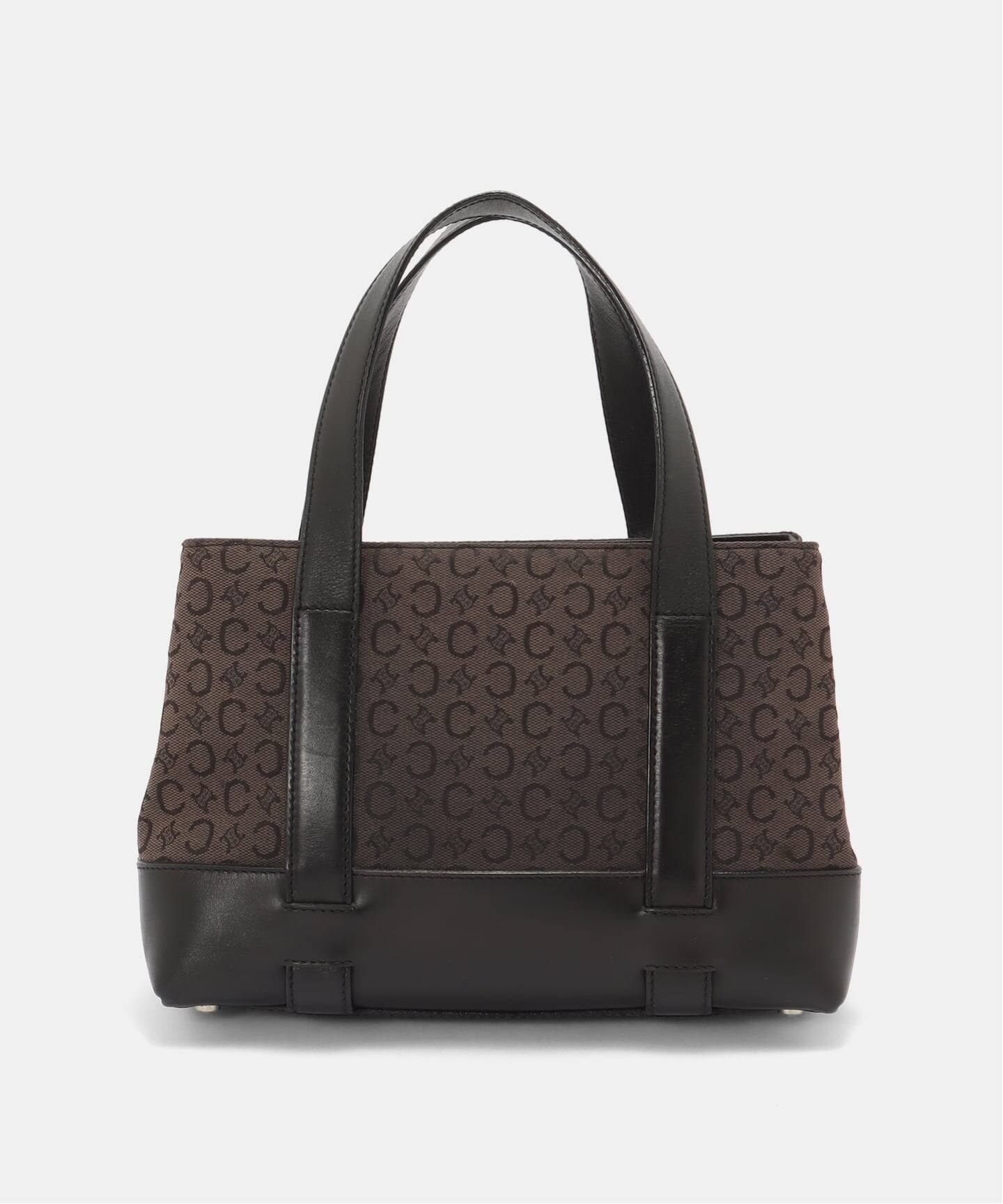 VINTAGE CELINE/セリーヌ】c macadam ハンドバッグ canvas