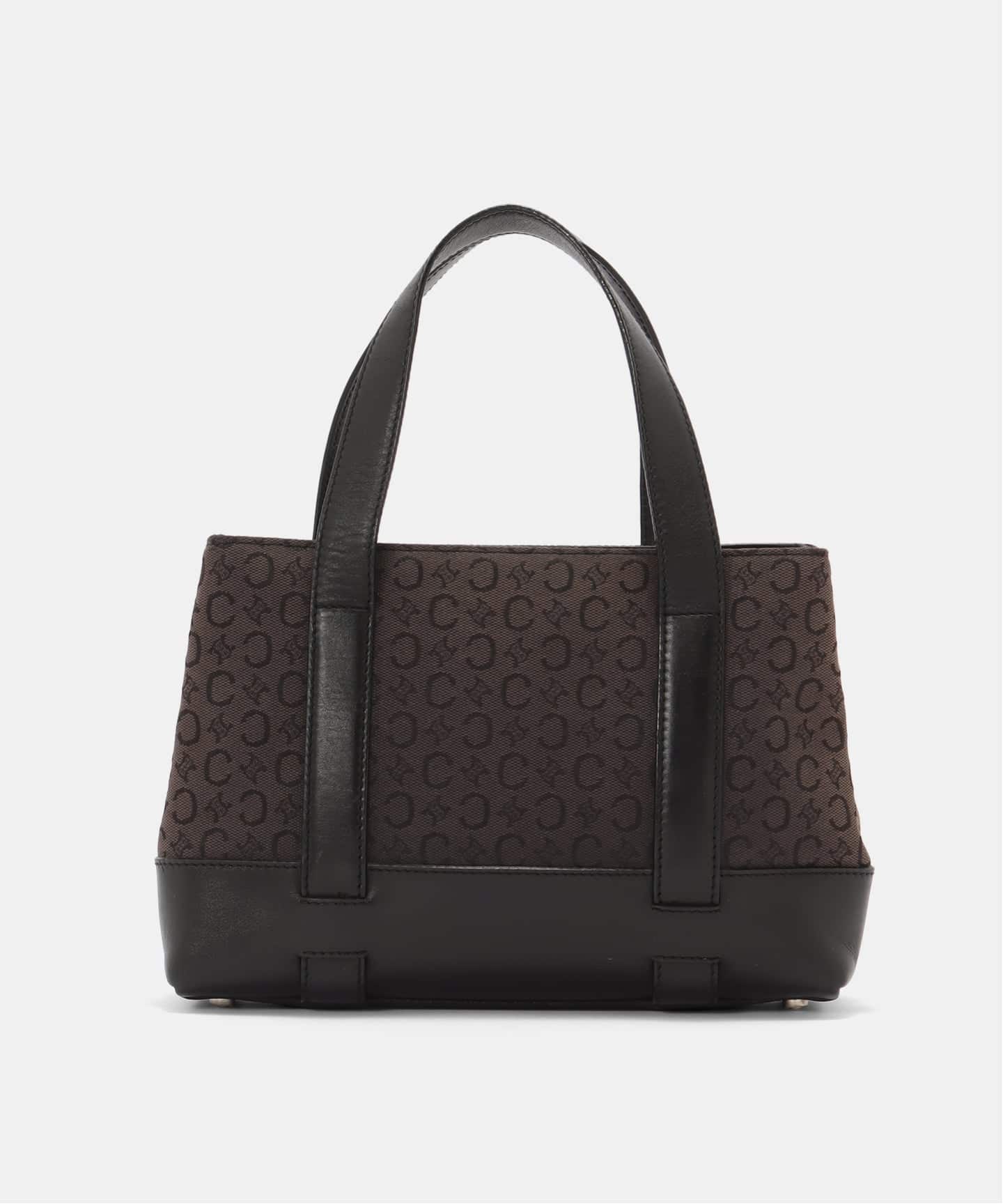 VINTAGE CELINE/セリーヌ】c macadam ハンドバッグ canvas