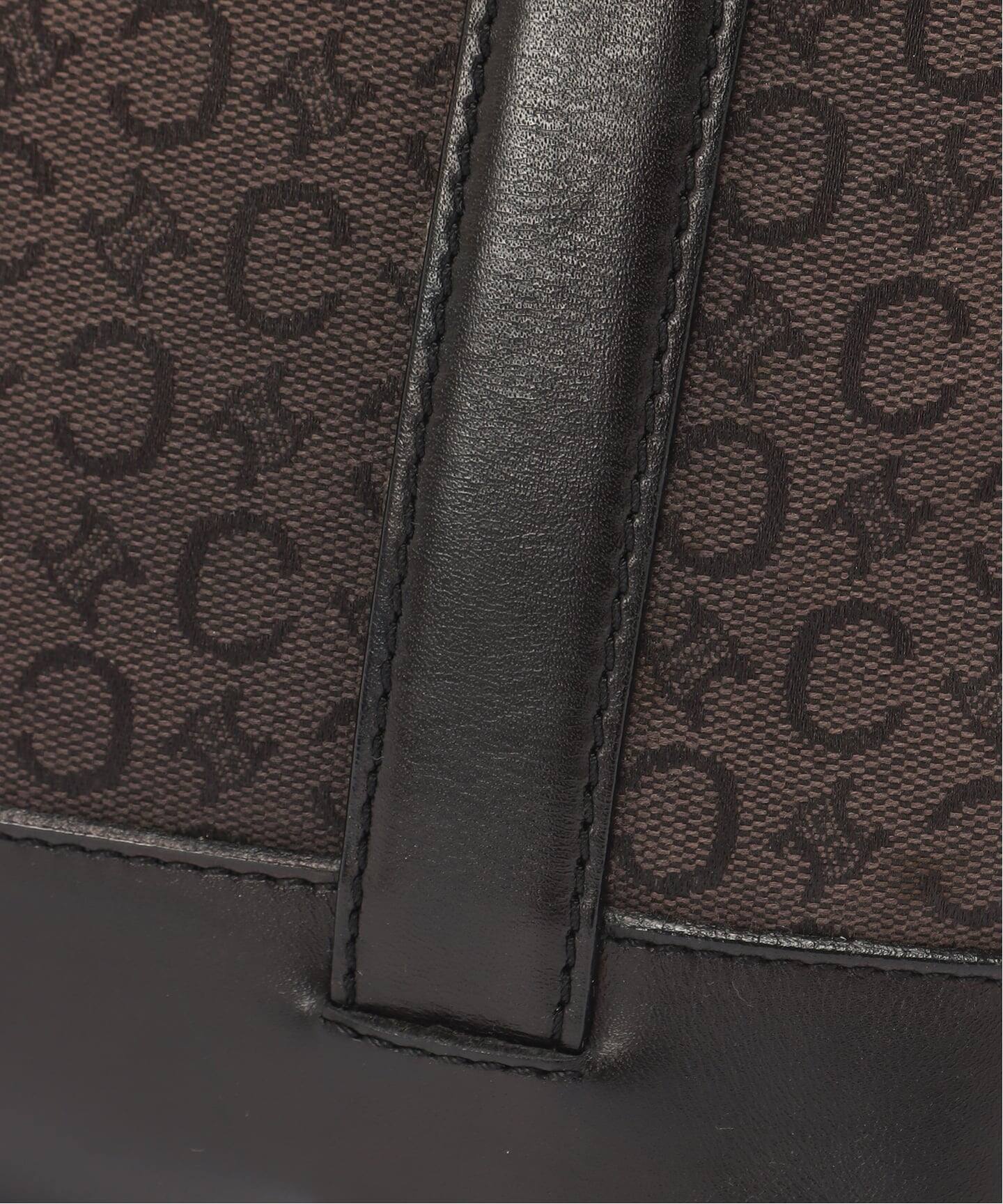 VINTAGE CELINE/セリーヌ】c macadam ハンドバッグ canvas