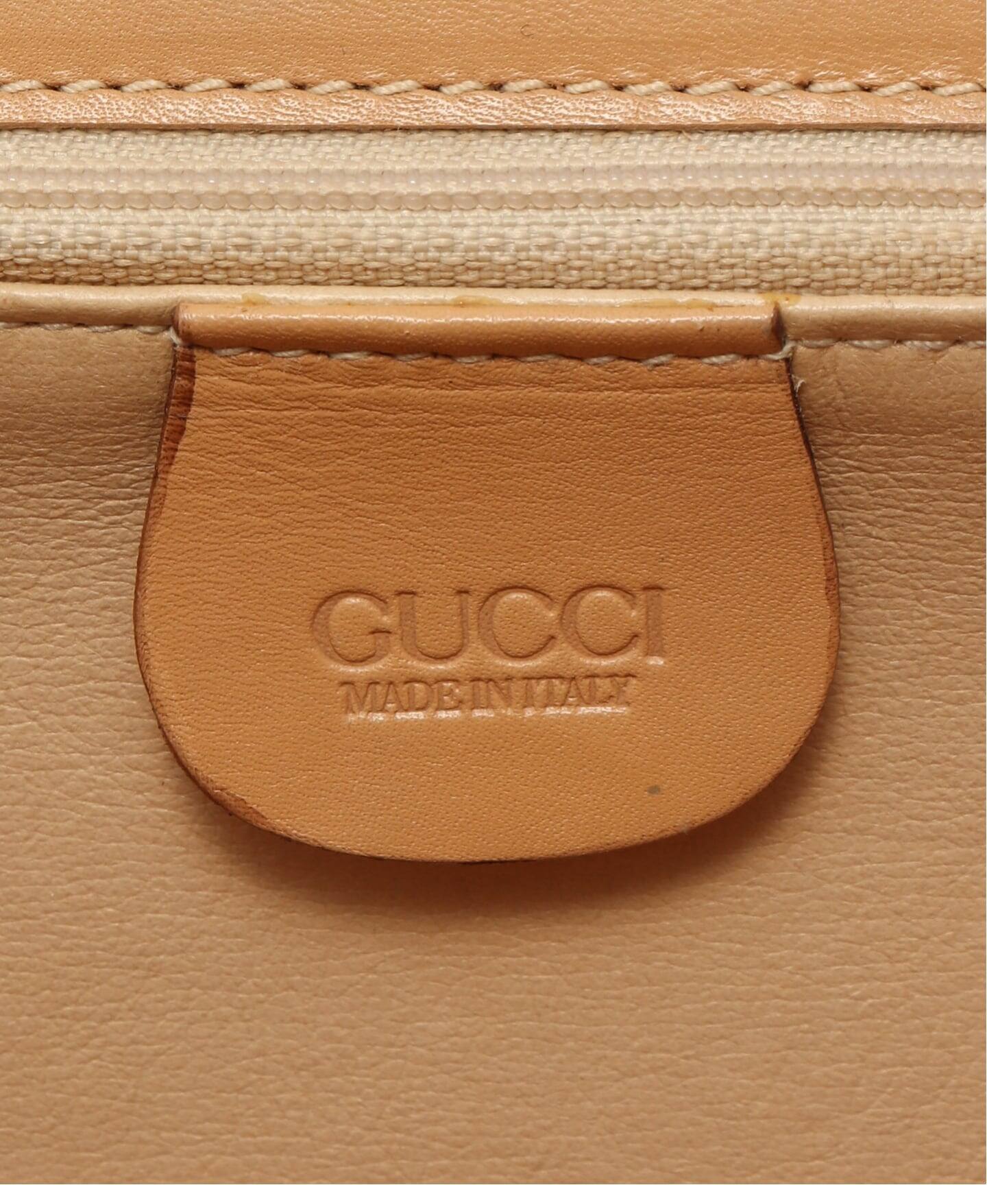 VINTAGE GUCCI/グッチ】Bamboo ハンドバッグ 2way（ハンドバッグ