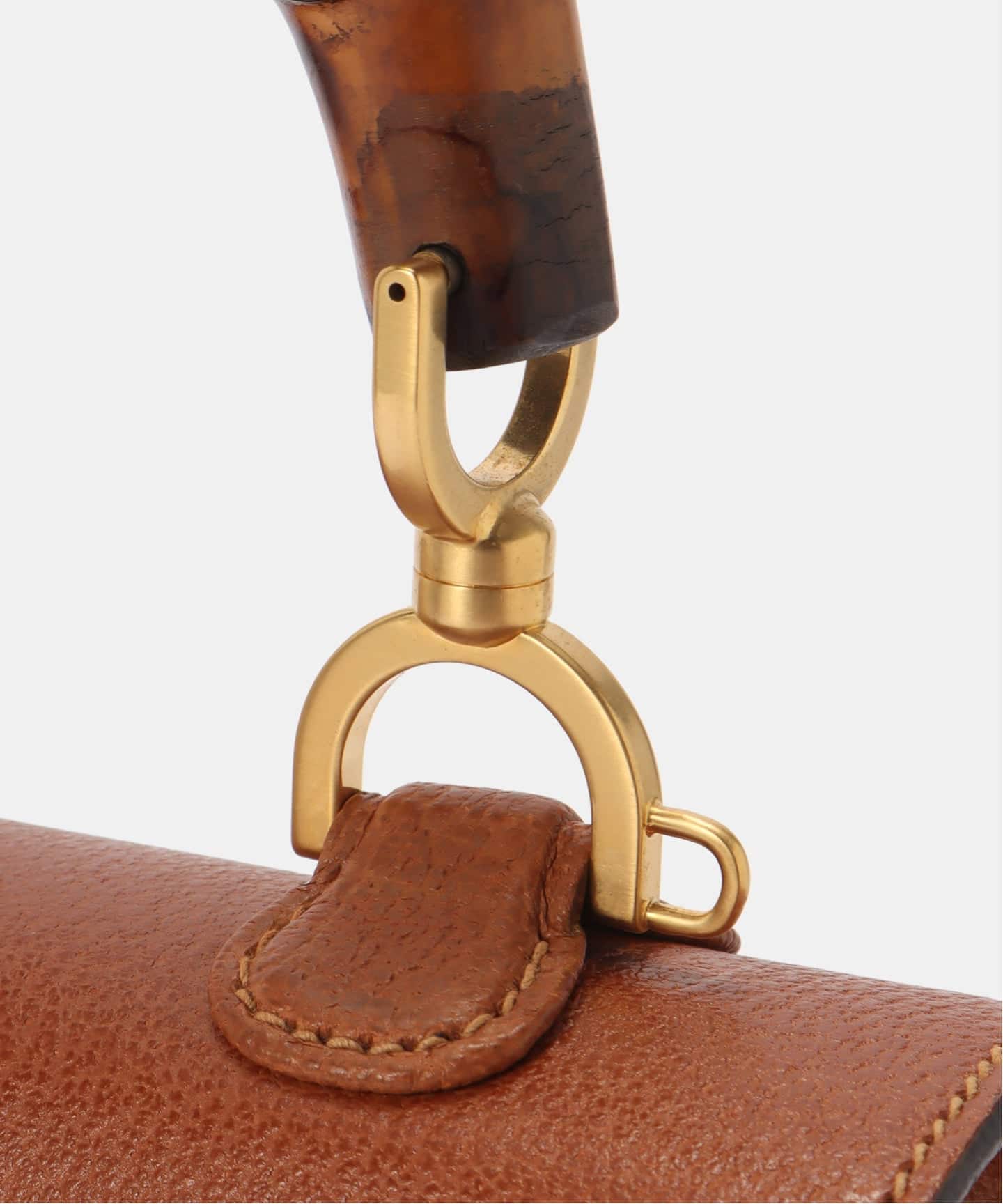 VINTAGE GUCCI/グッチ】Bamboo classic 30（ハンドバッグ
