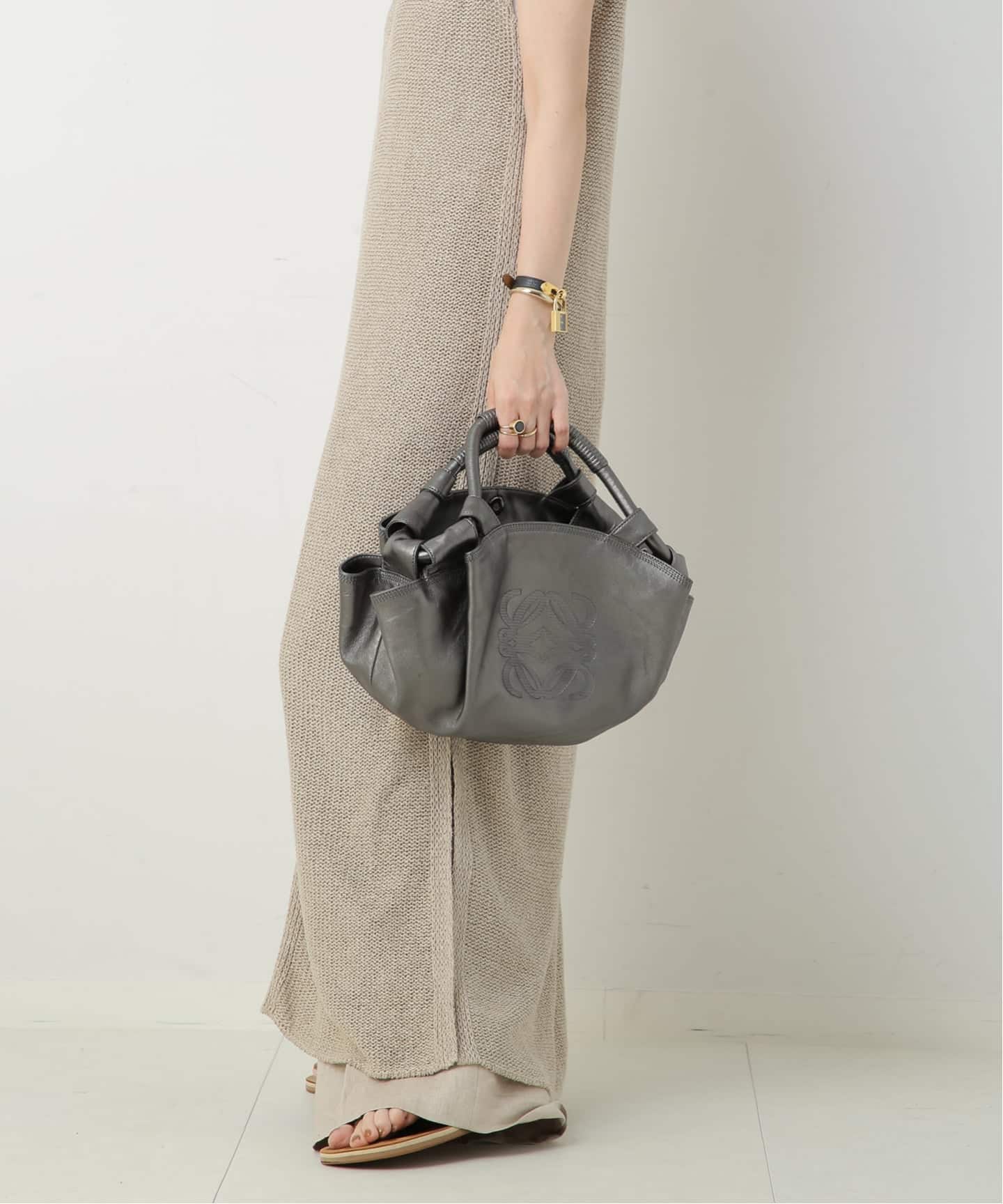 本日限定価格　ロエベ 　ハンドバッグ ナッパレザー バルーン がま口　２室 VINTAGE LOEWE/ロエベ】 Nappa aire 36（ハンドバッグ）｜DECOUVERTE