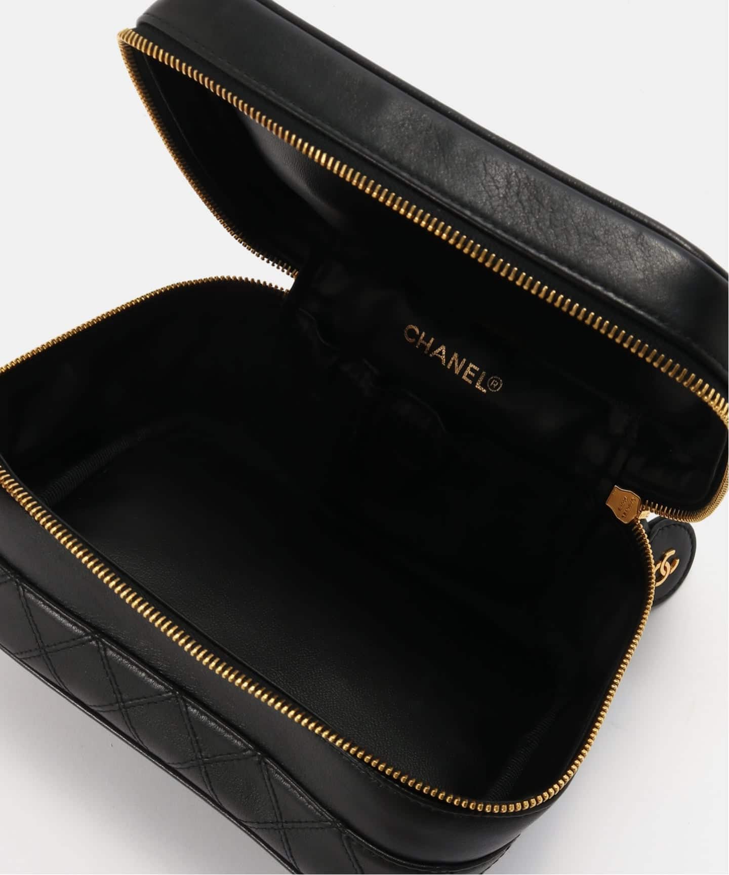 VINTAGE CHANEL/シャネル】バニティバッグ Bicolore（ハンドバッグ