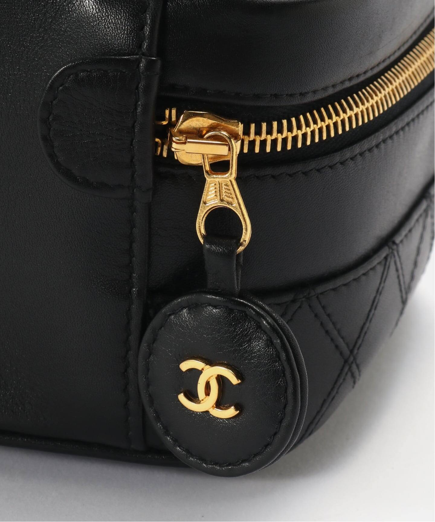 VINTAGE CHANEL/シャネル】バニティバッグ Bicolore（ハンドバッグ