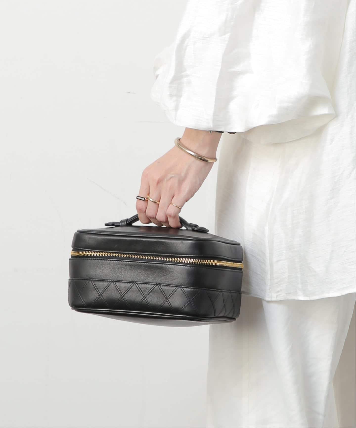 VINTAGE CHANEL/シャネル】バニティバッグ Bicolore（ハンドバッグ