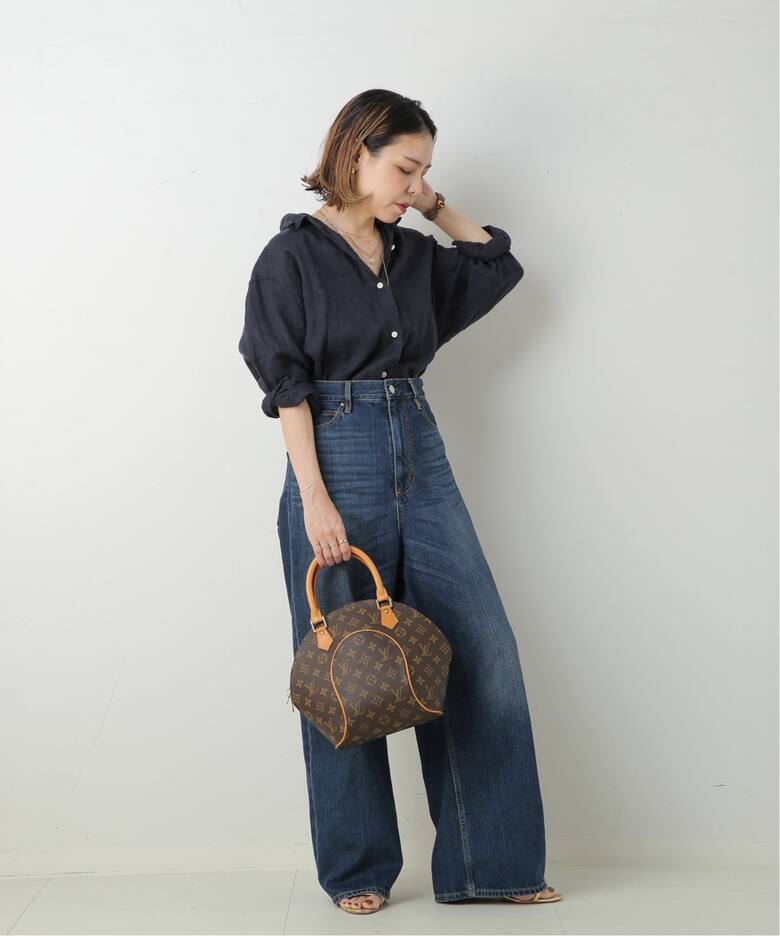訳あり品】Louis Vuitton デニム ハンドバッグ VINTAGE LOUIS VUITTON 