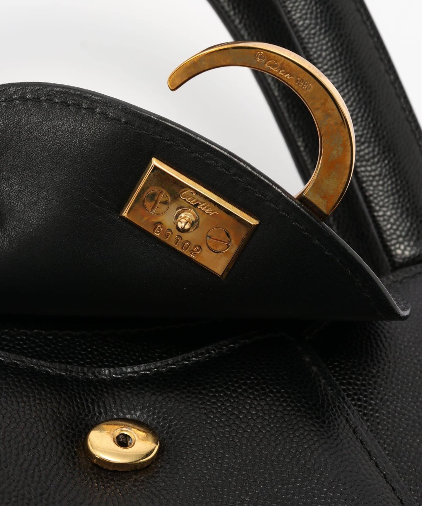 VINTAGE CARTIER/カルティエ】Panthere line ハンドバッグ