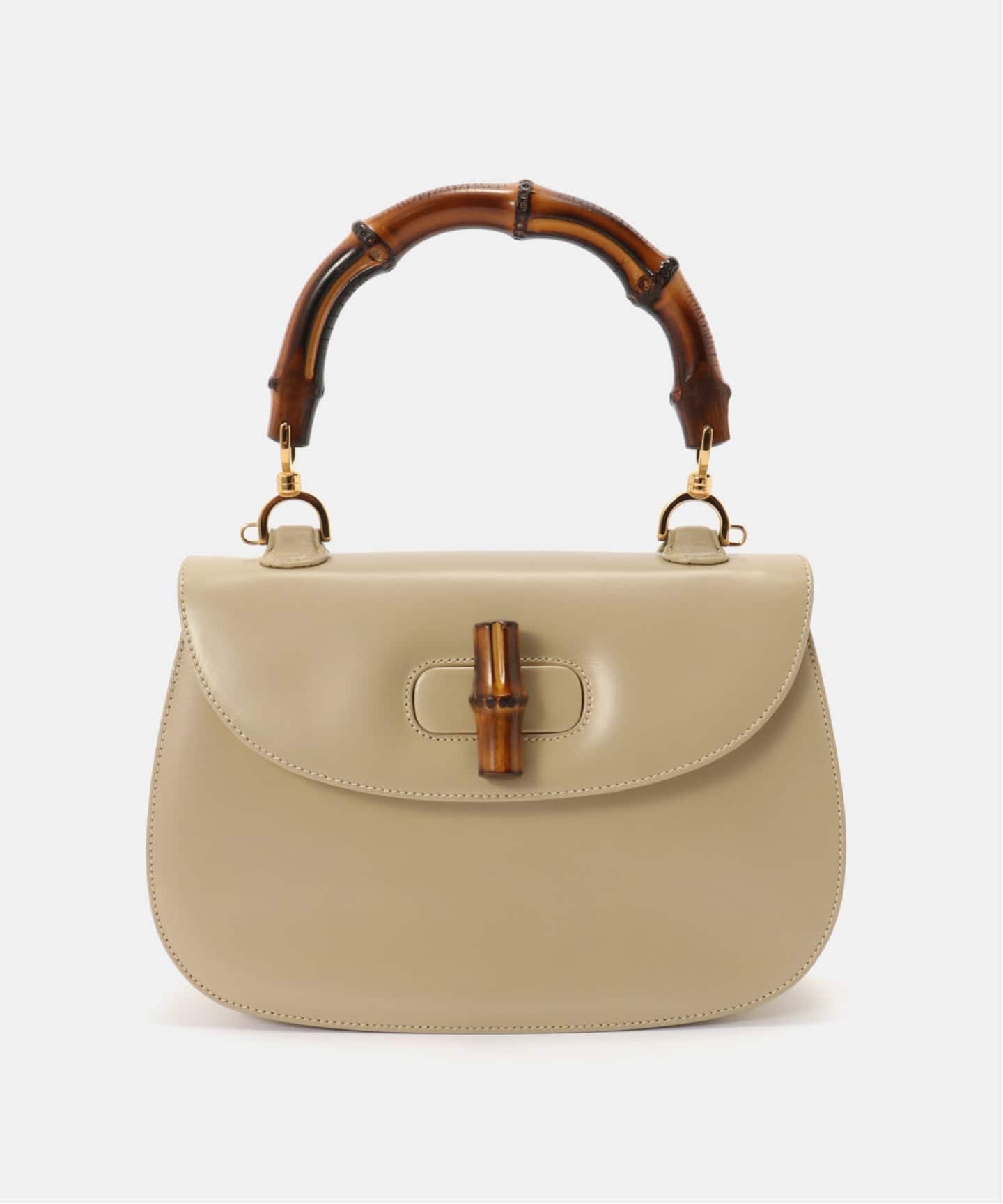 VINTAGE GUCCI/グッチ】Bamboo classic 30 2way（ハンドバッグ