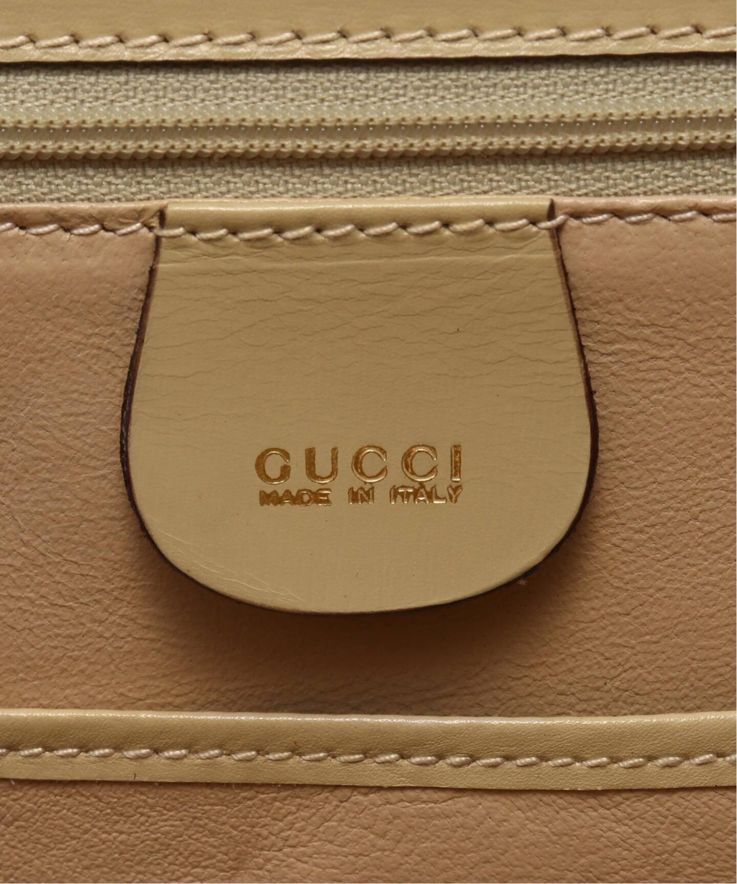 VINTAGE GUCCI/グッチ】Bamboo classic 30 2way（ハンドバッグ