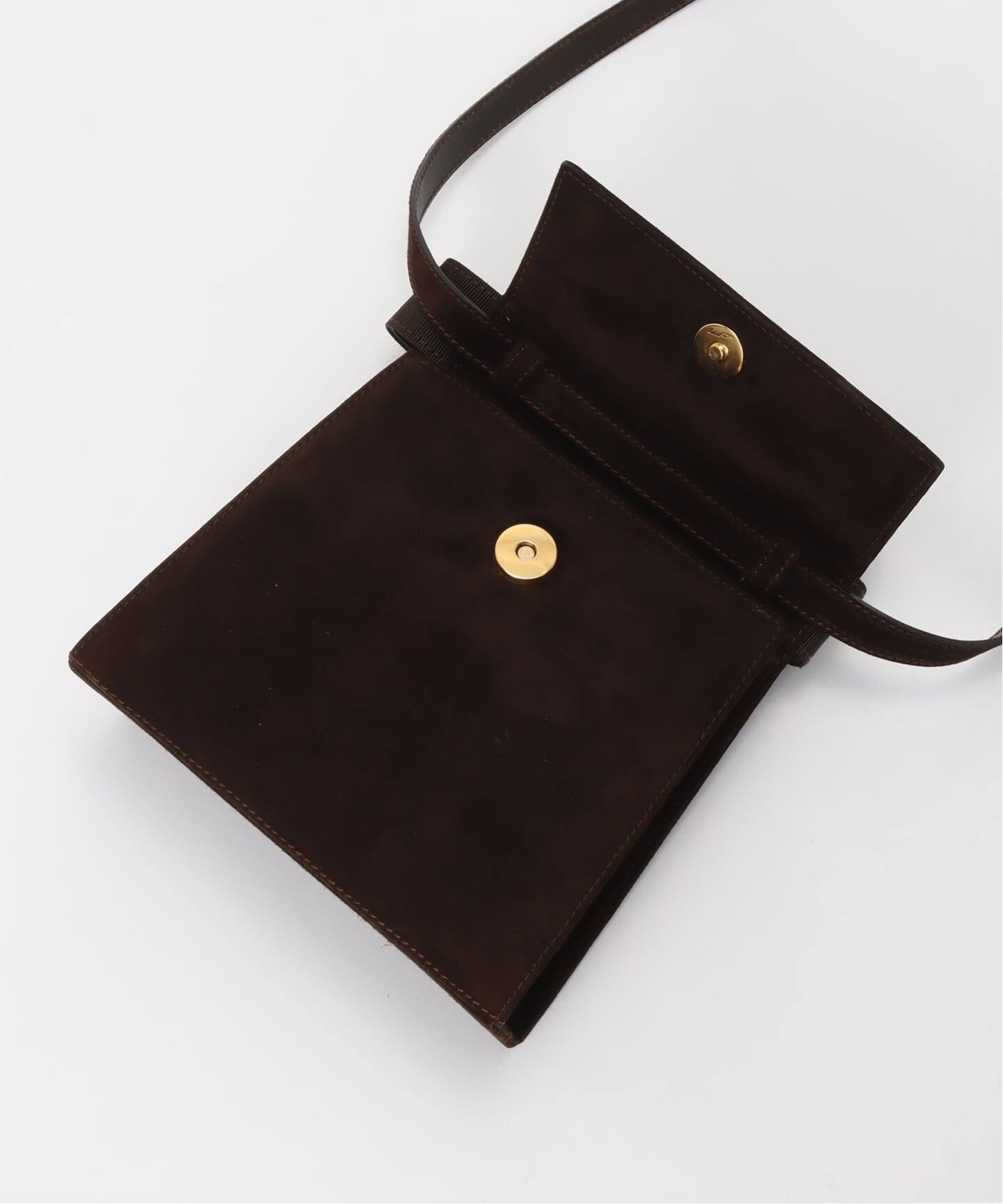 VINTAGE FERRAGAMO/フェラガモ】ハンドバッグ 2way vara suede