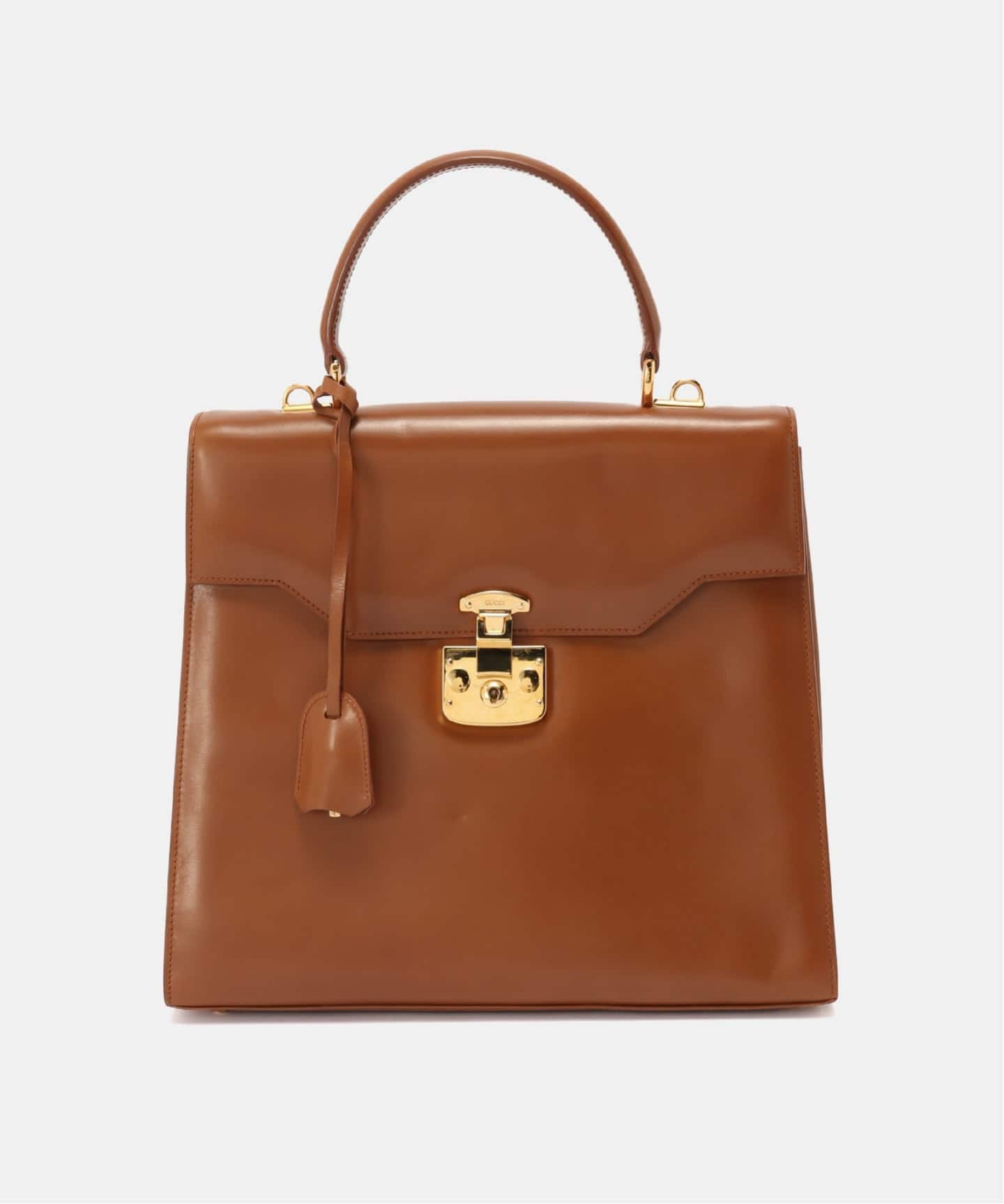 VINTAGE GUCCI/グッチ】Lady lock ハンドバッグ 2way（ハンドバッグ