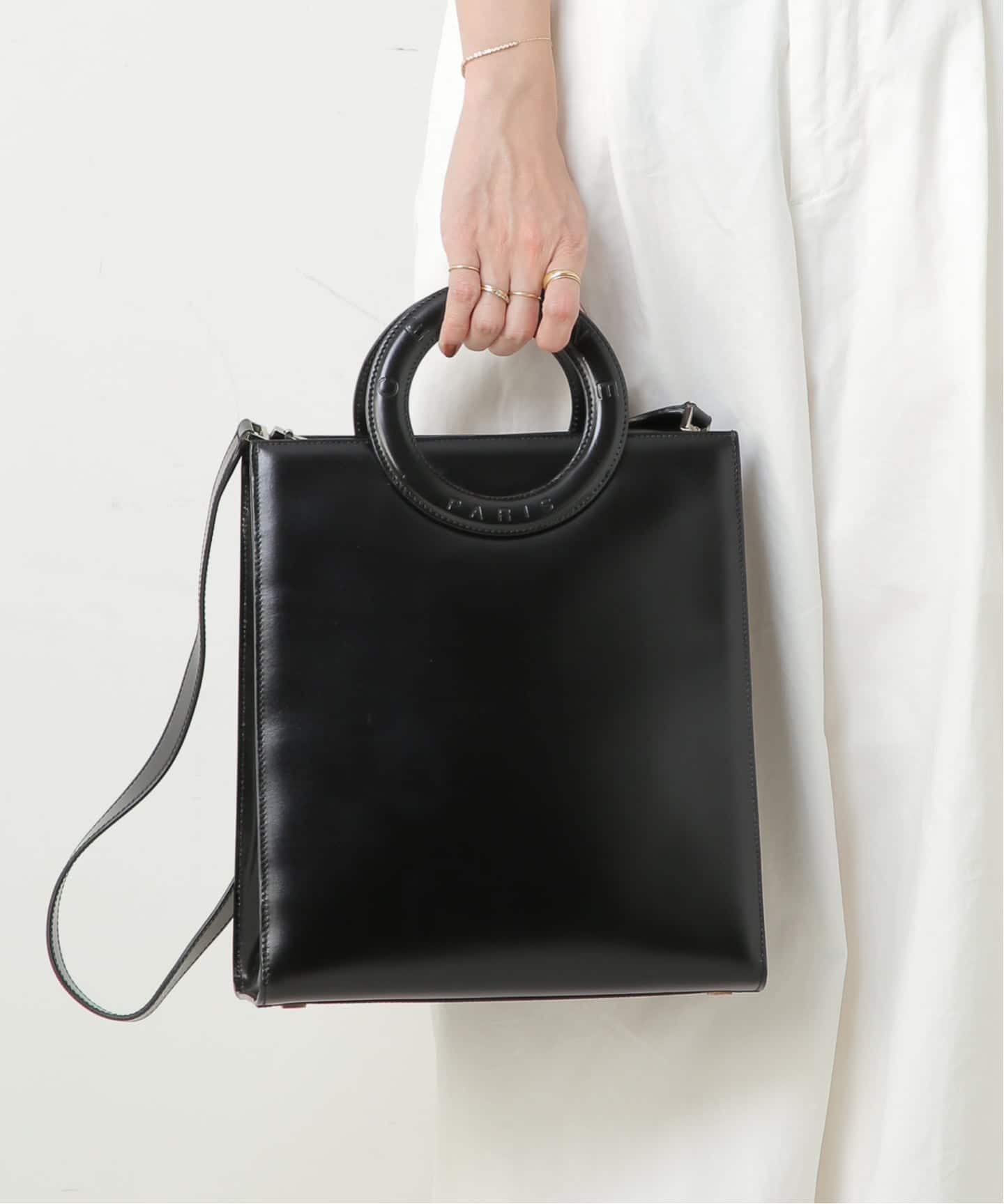VINTAGE CELINE/セリーヌ】ハンドバッグ 2way circle（ハンドバッグ