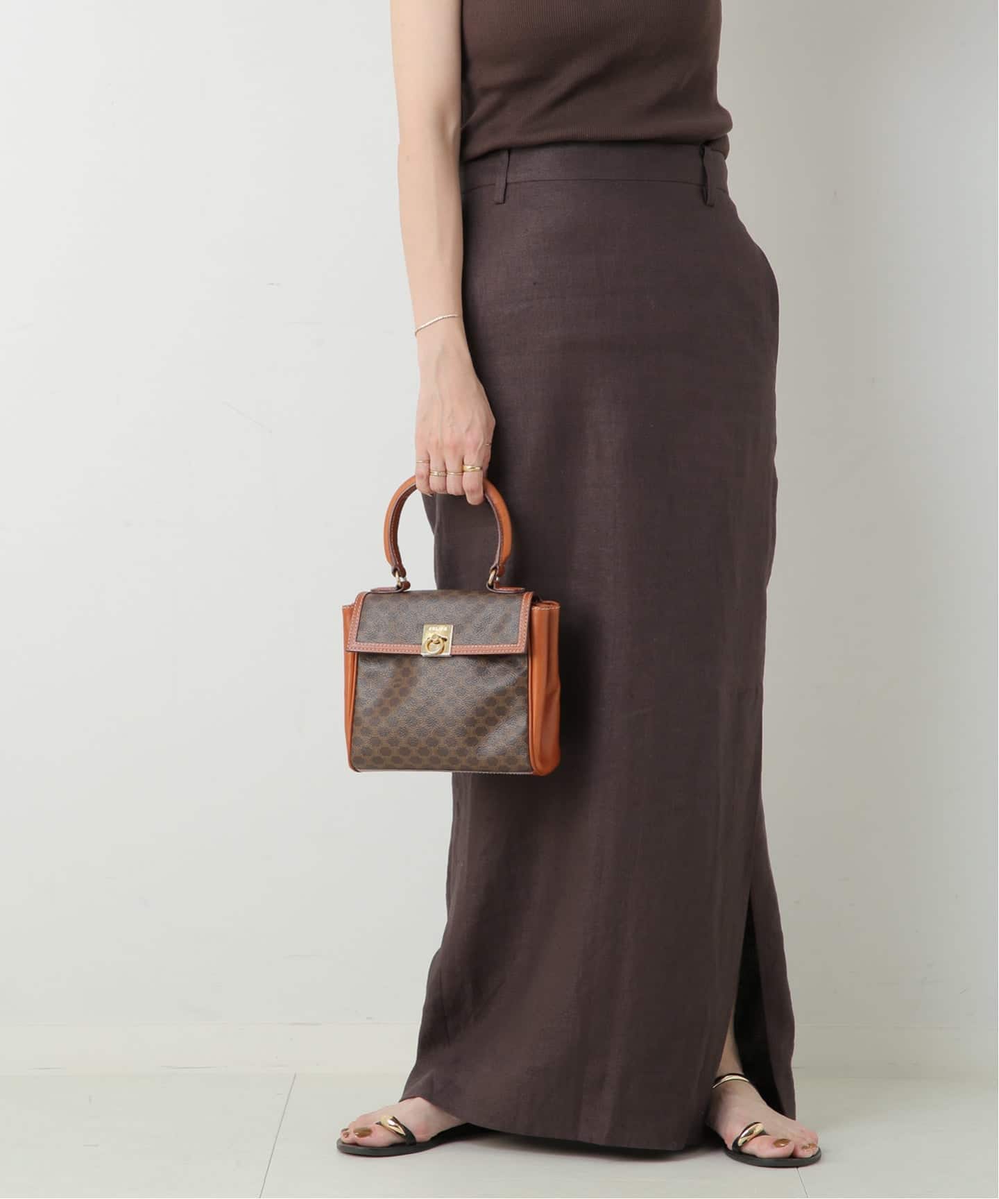 VINTAGE CELINE/セリーヌ】ハンドバッグ macadam（ハンドバッグ