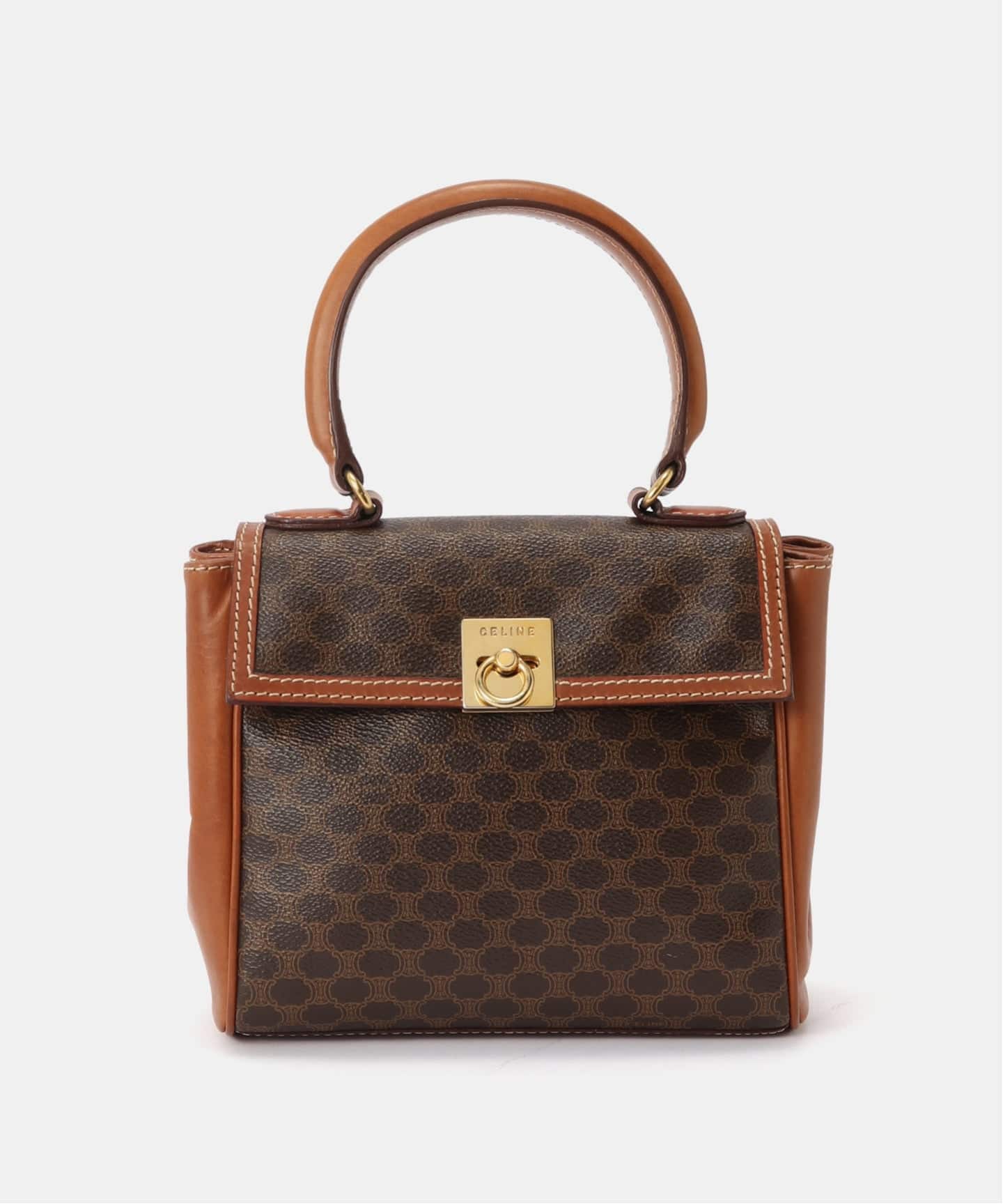 VINTAGE CELINE/セリーヌ】ハンドバッグ macadam（ハンドバッグ
