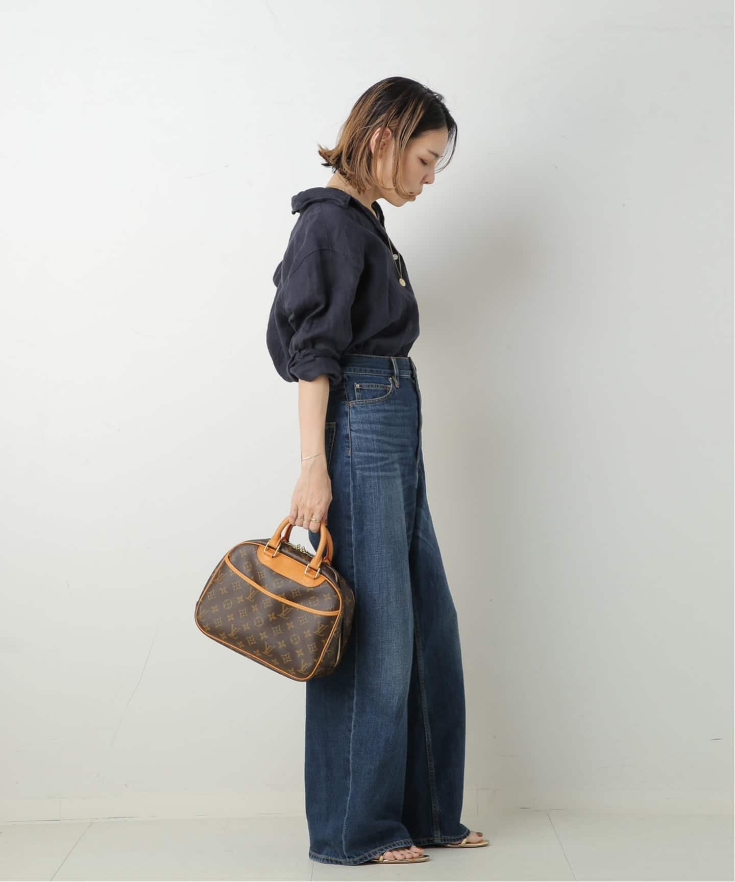VINTAGE LOUIS VUITTON/ルイ ヴィトン】Truville（ハンドバッグ