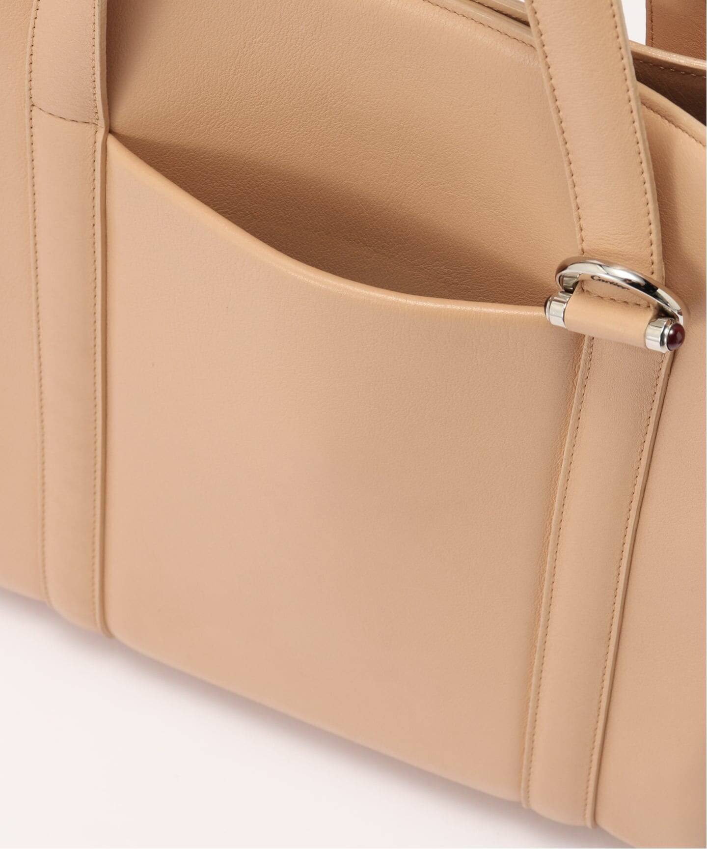 VINTAGE CARTIER/カルティエ】カボショントートバッグ（ハンドバッグ 