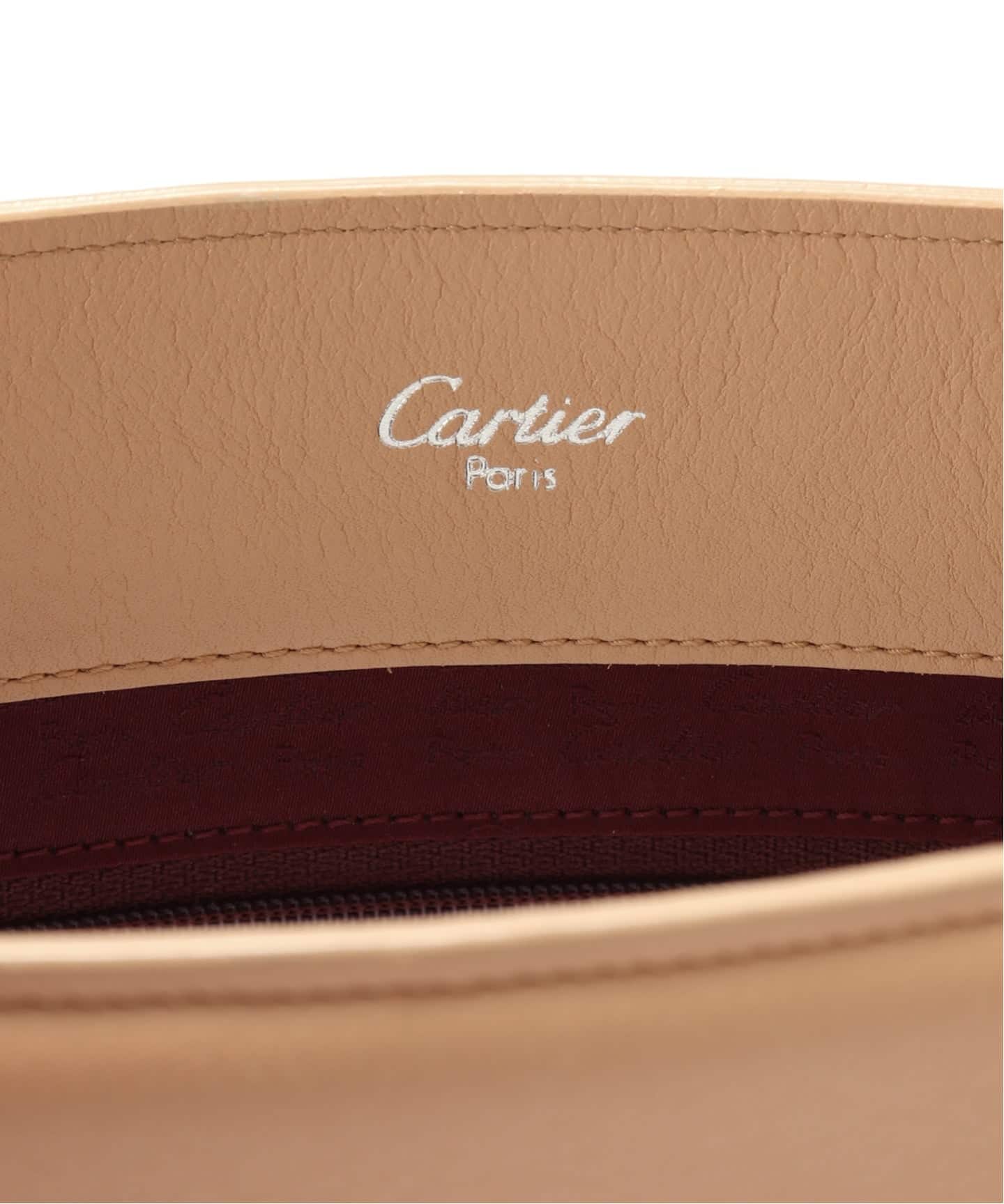 VINTAGE CARTIER/カルティエ】カボショントートバッグ（ハンドバッグ