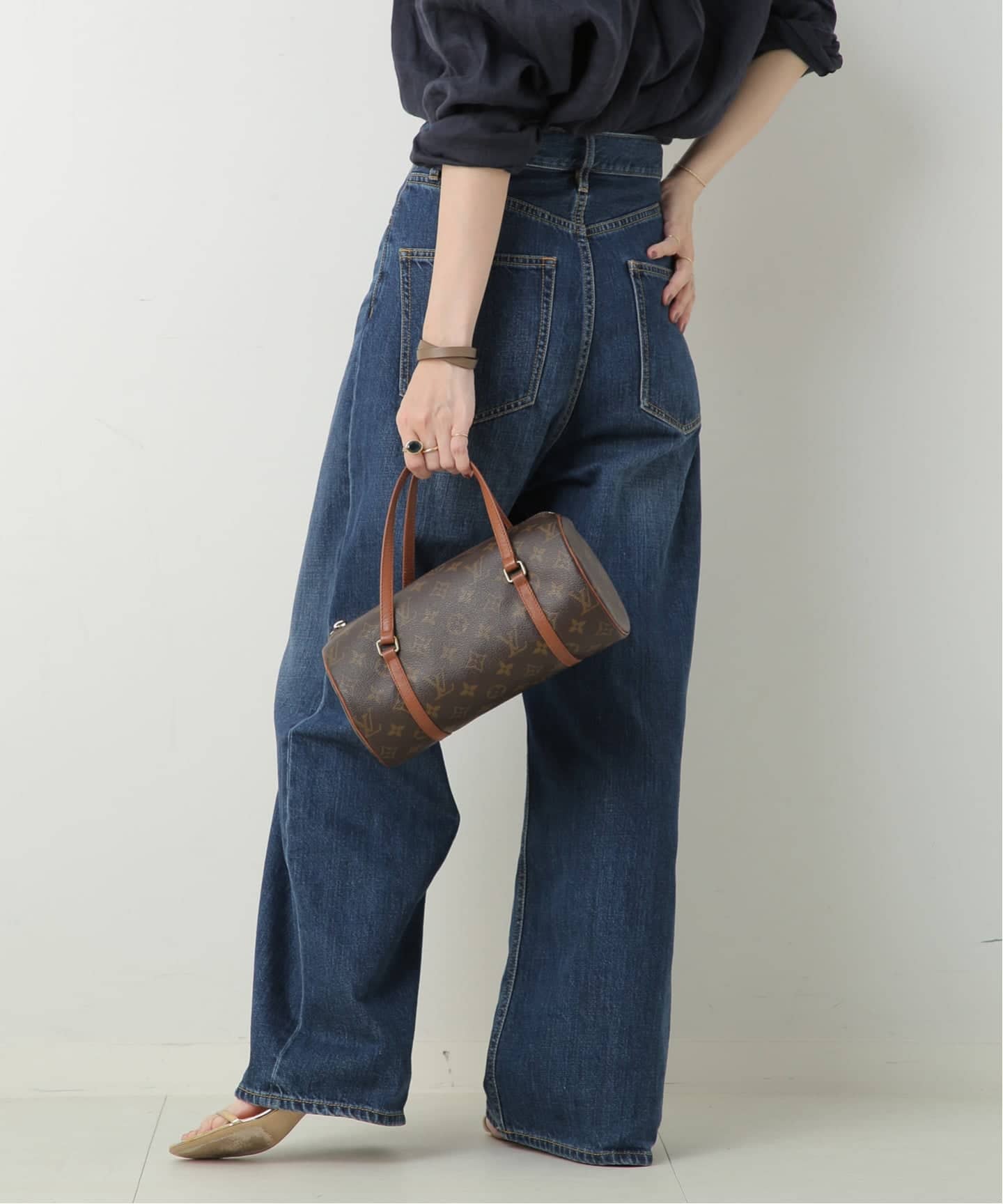 VINTAGE LOUIS VUITTON/ルイ ヴィトン】Papillion 26（ハンドバッグ