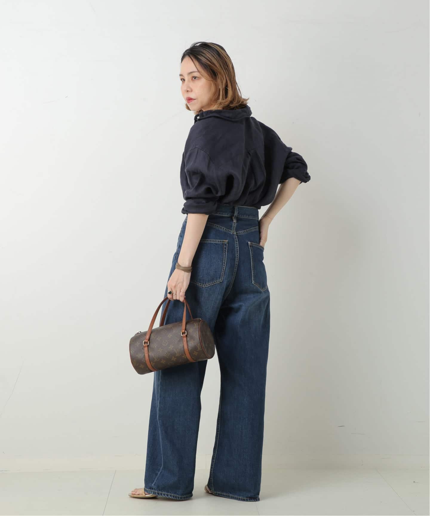 VINTAGE LOUIS VUITTON/ルイ ヴィトン】Papillion 26（ハンドバッグ