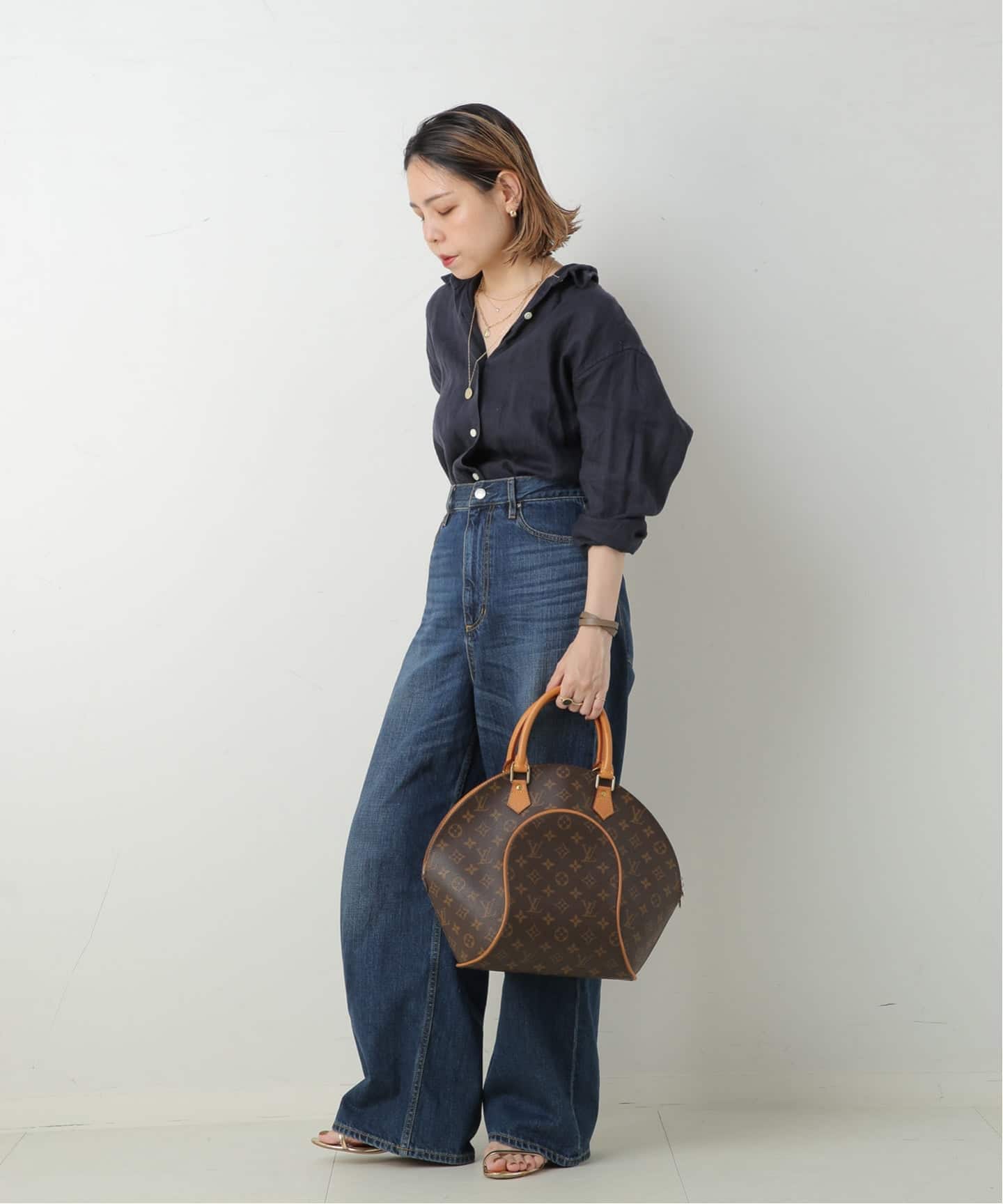 VINTAGE LOUIS VUITTON/ルイ ヴィトン】Ellipse mm（ハンドバッグ