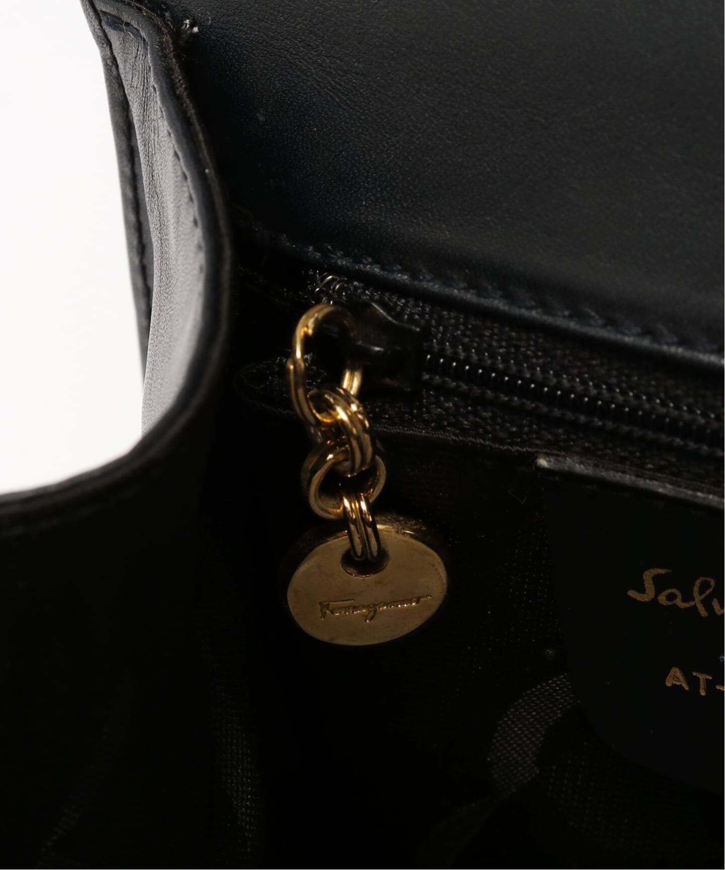 VINTAGE FERRAGAMO/フェラガモ】ハンドバッグ 2way vara（ハンドバッグ