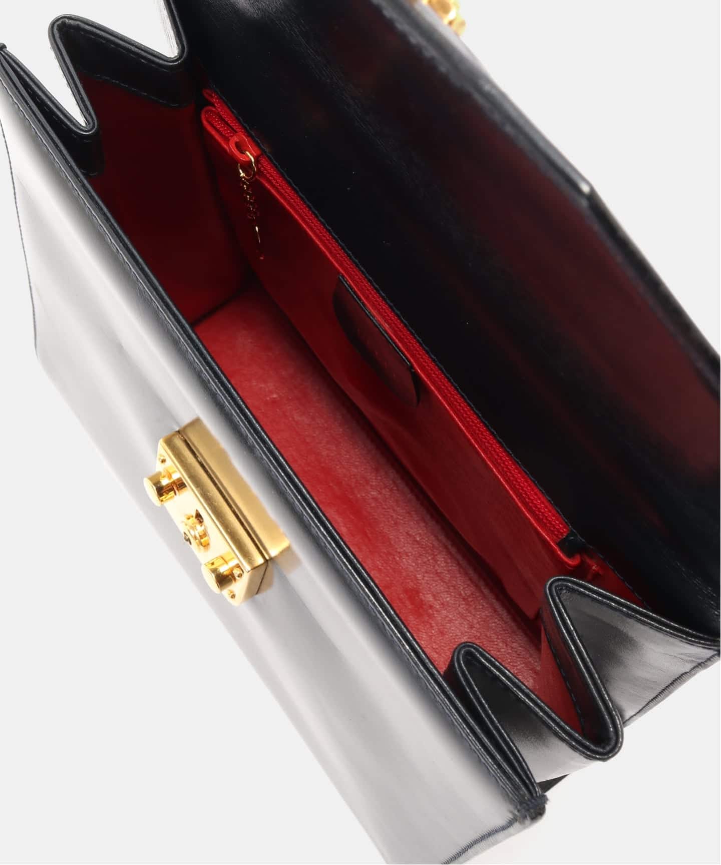 VINTAGE GUCCI/グッチ】Lady lock ハンドバッグ 2way（ハンドバッグ