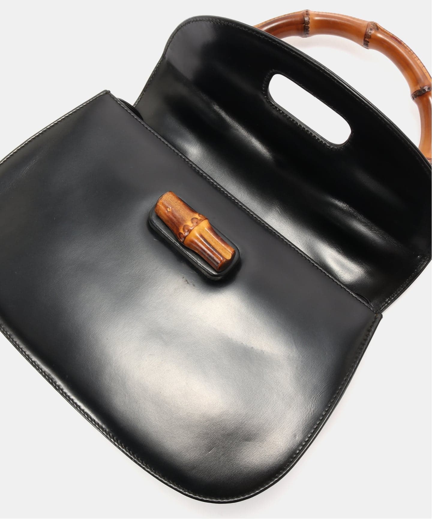 VINTAGE GUCCI/グッチ】Bamboo classic 30（ハンドバッグ