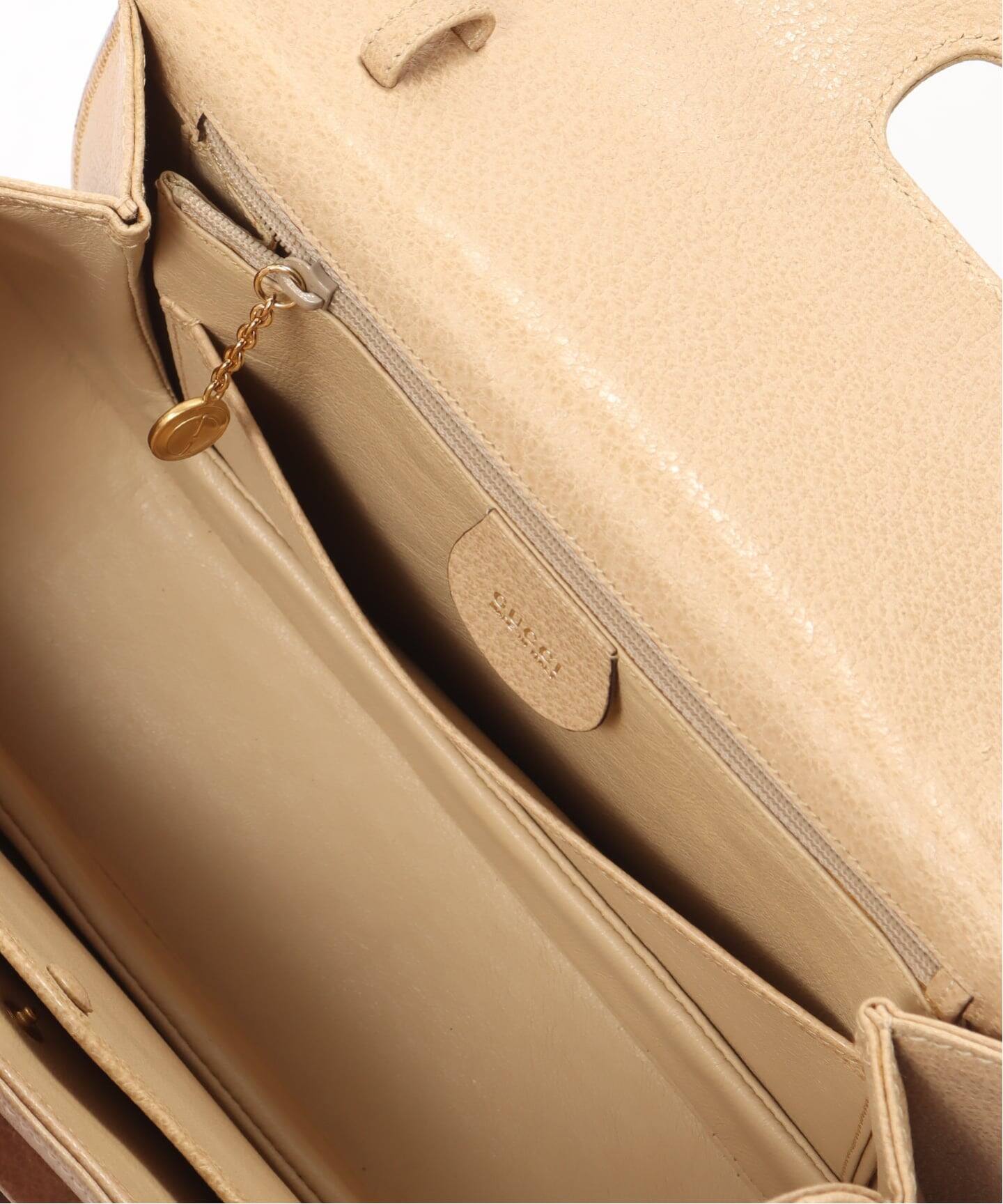 VINTAGE GUCCI/グッチ】Bamboo classic 30 2way（ハンドバッグ