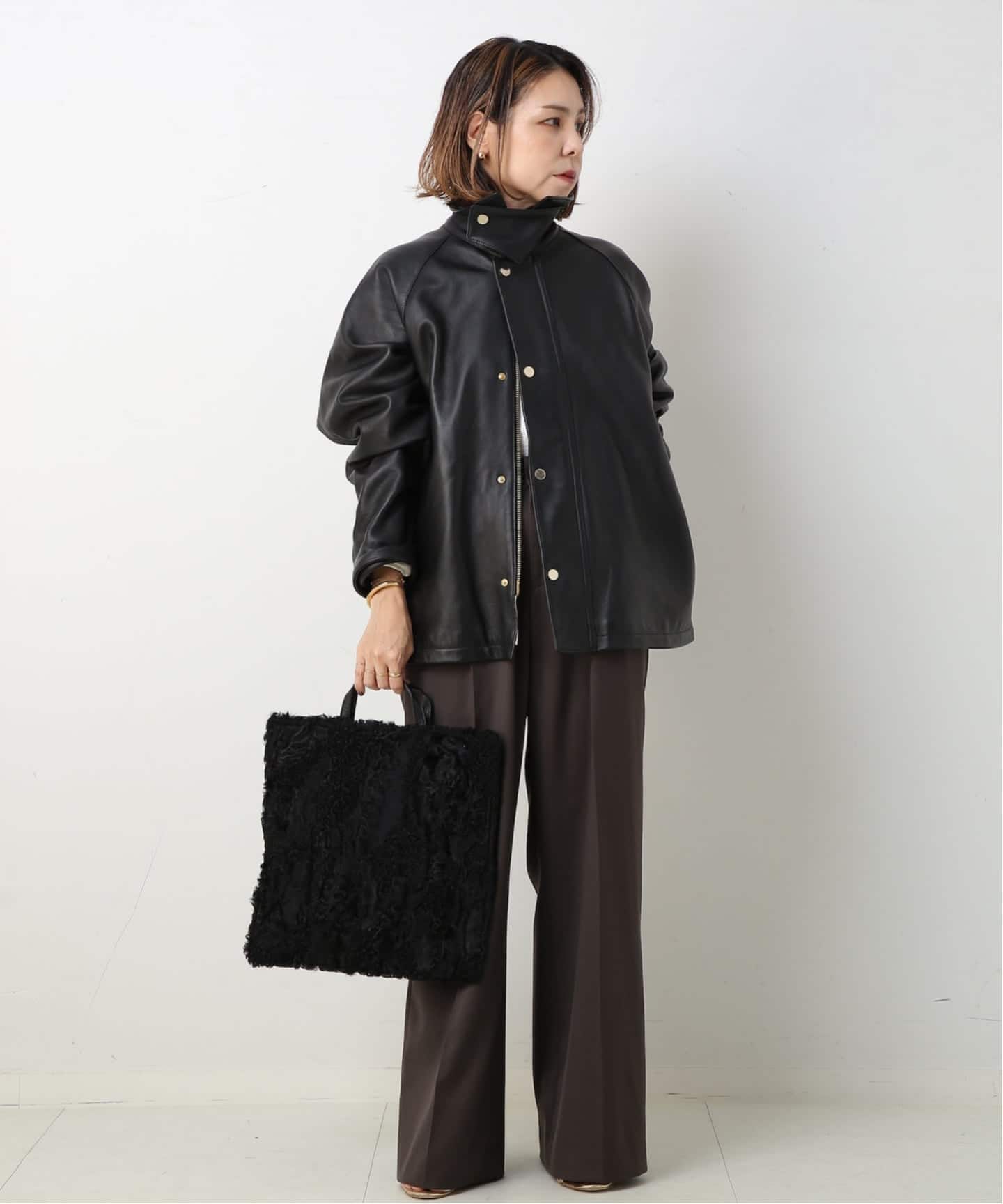 VINTAGE LOEWE/ロエベ】ハンドバッグ fur（ハンドバッグ）｜DECOUVERTE