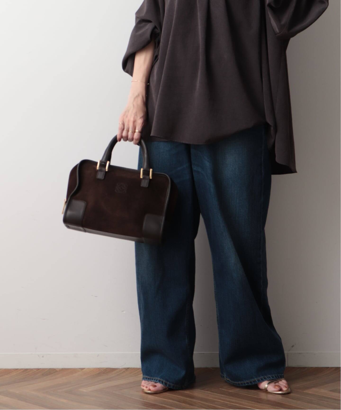 VINTAGE LOEWE/ロエベ】Amazona 27 suede（ハンドバッグ）｜DECOUVERTE