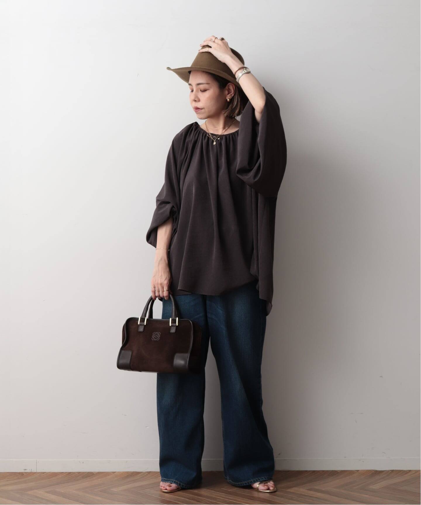 VINTAGE LOEWE/ロエベ】Amazona 27 suede（ハンドバッグ）｜DECOUVERTE