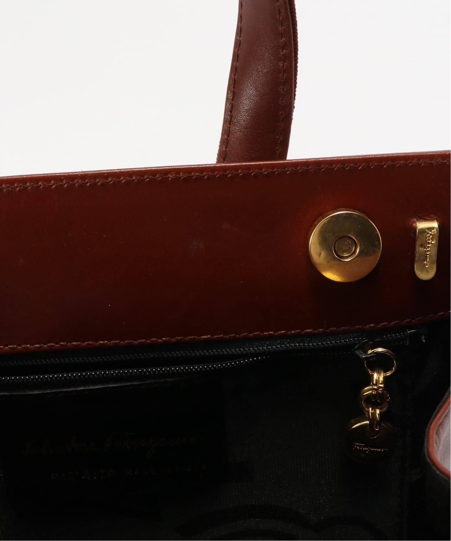 VINTAGE FERRAGAMO/フェラガモ】ハンドバッグ 2way vara（ハンドバッグ