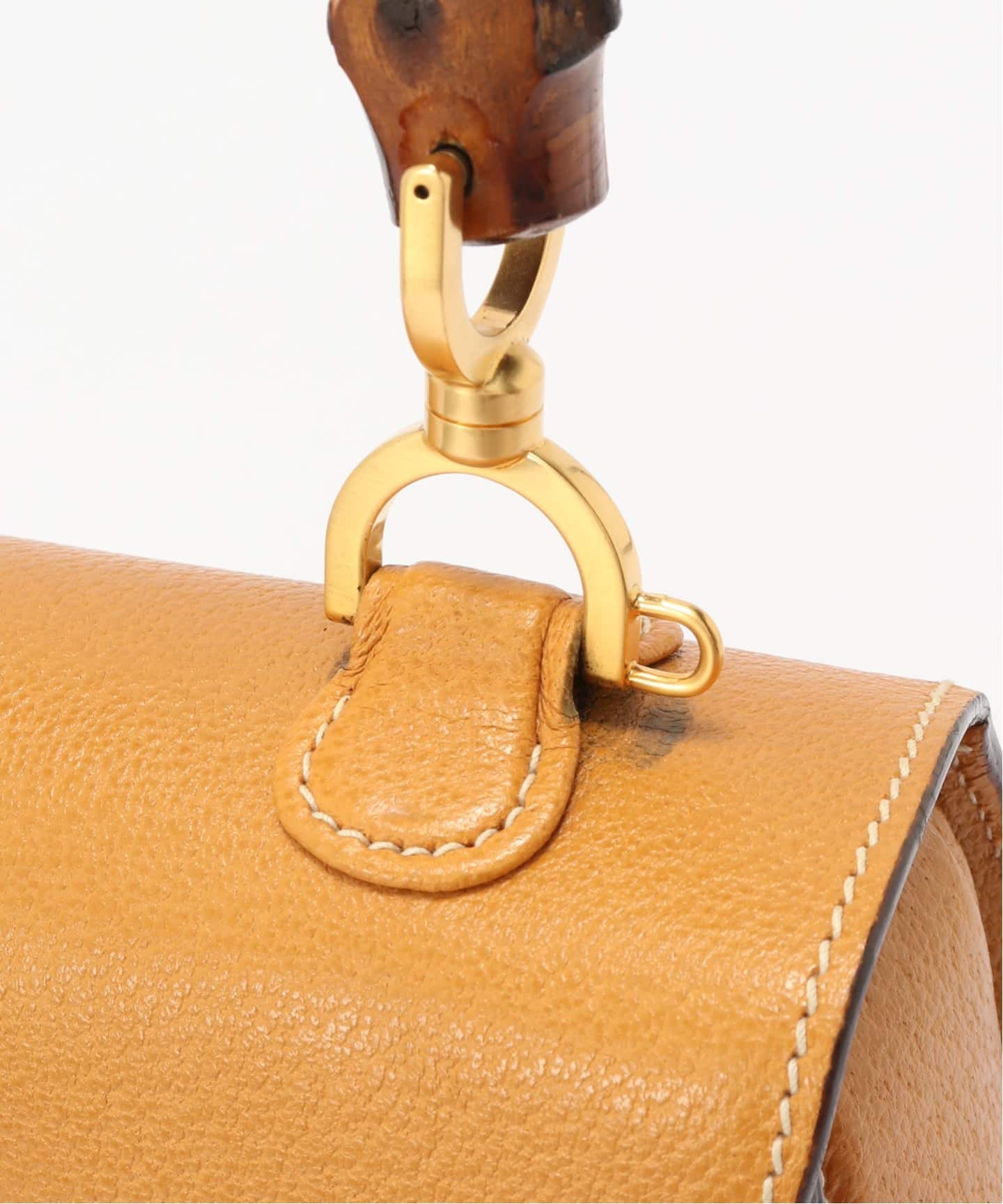 VINTAGE GUCCI/グッチ】Bamboo classic 30（ハンドバッグ