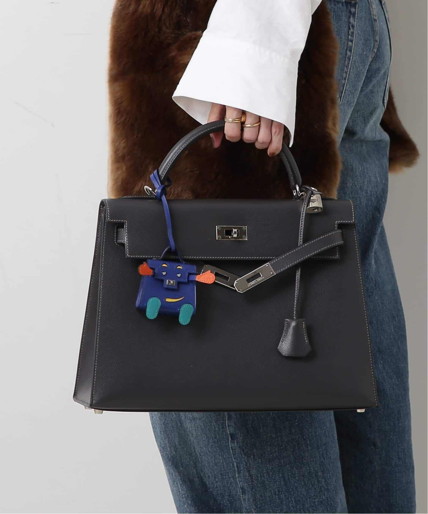 VINTAGE HERMES/エルメス】Kelly 32 2way（ハンドバッグ）｜DECOUVERTE