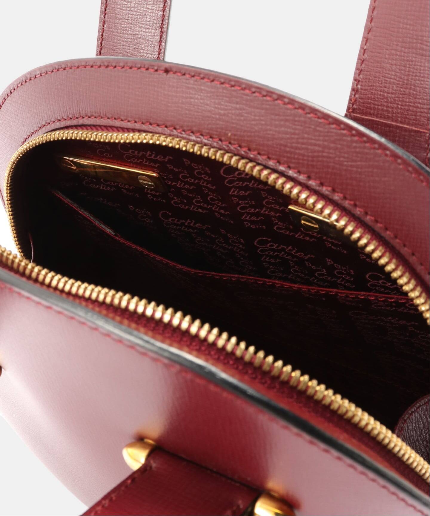 VINTAGE CARTIER/カルティエ】Must de cartier ハンドバッグ