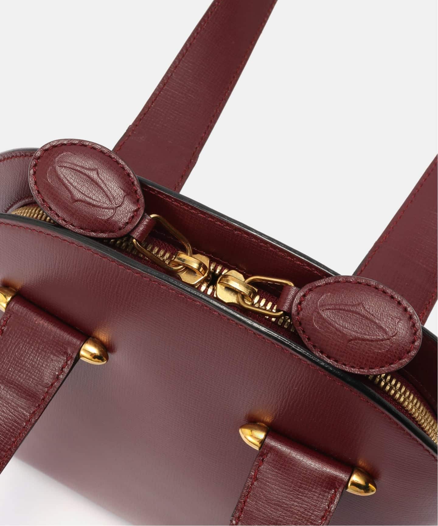 VINTAGE CARTIER/カルティエ】Must de cartier ハンドバッグ