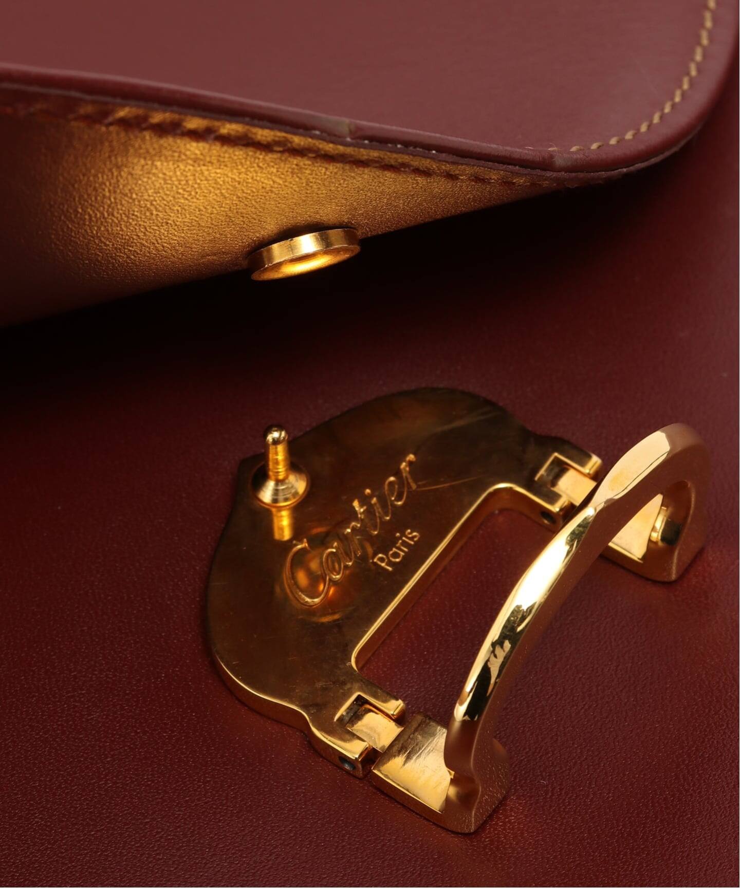 VINTAGE CARTIER/カルティエ】Must de cartier ハンドバッグ