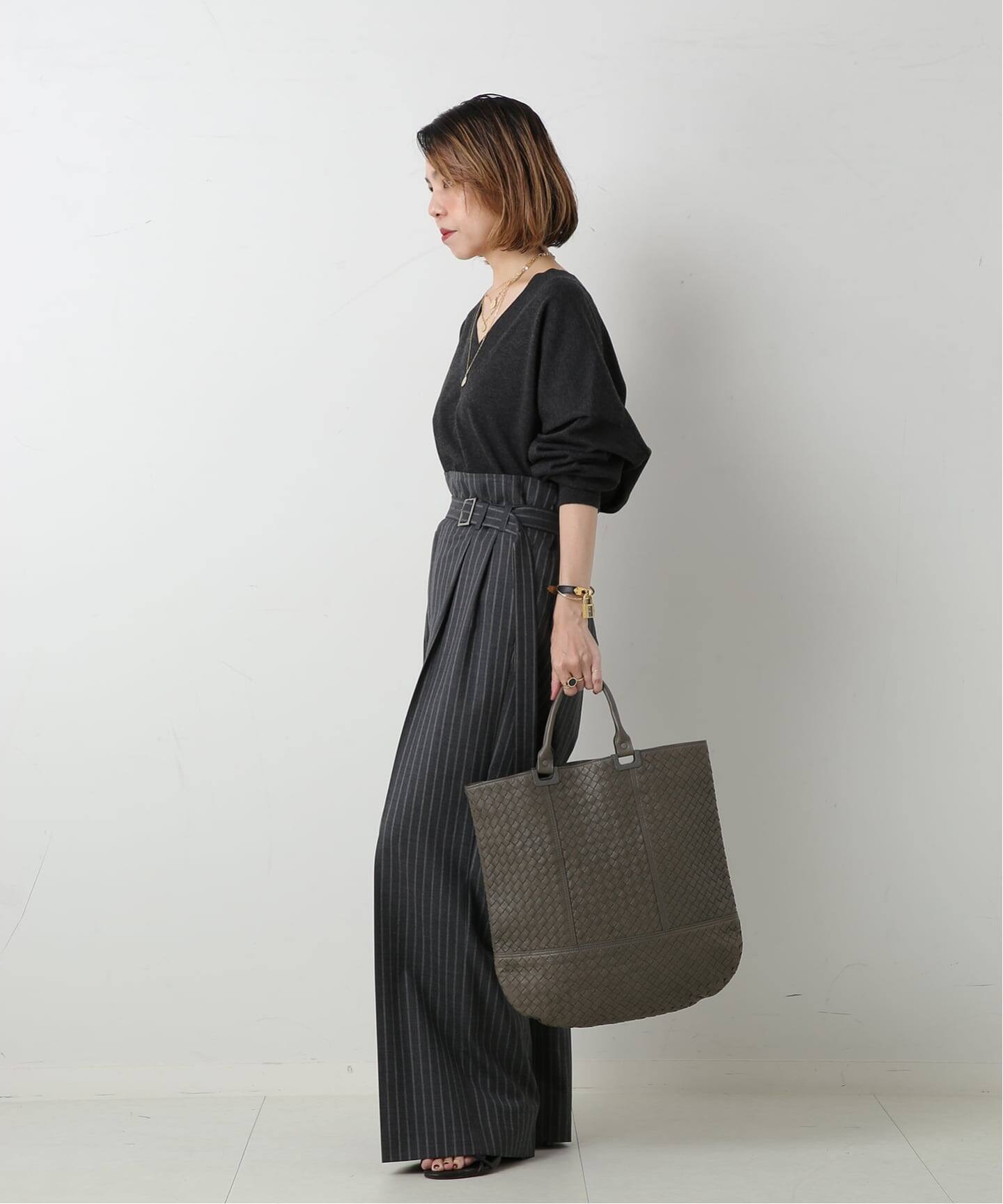 VINTAGE BOTTEGA VENETA/ボッテガ ヴェネタ】トートバッグ intrecciato