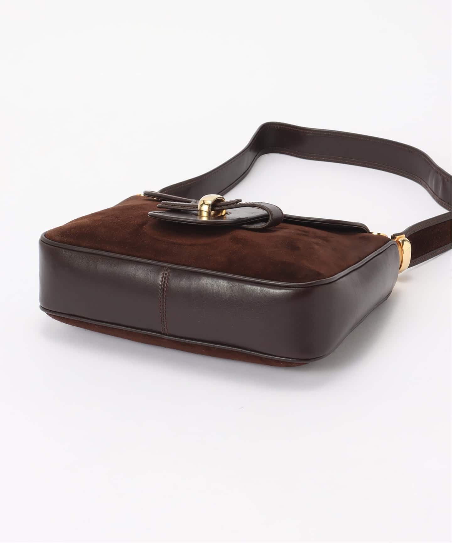 バッグ Vintage GUCCI suede accessory pouch VINTAGE GUCCI/グッチ】ショルダーバッグ suede（ショルダーバッグ