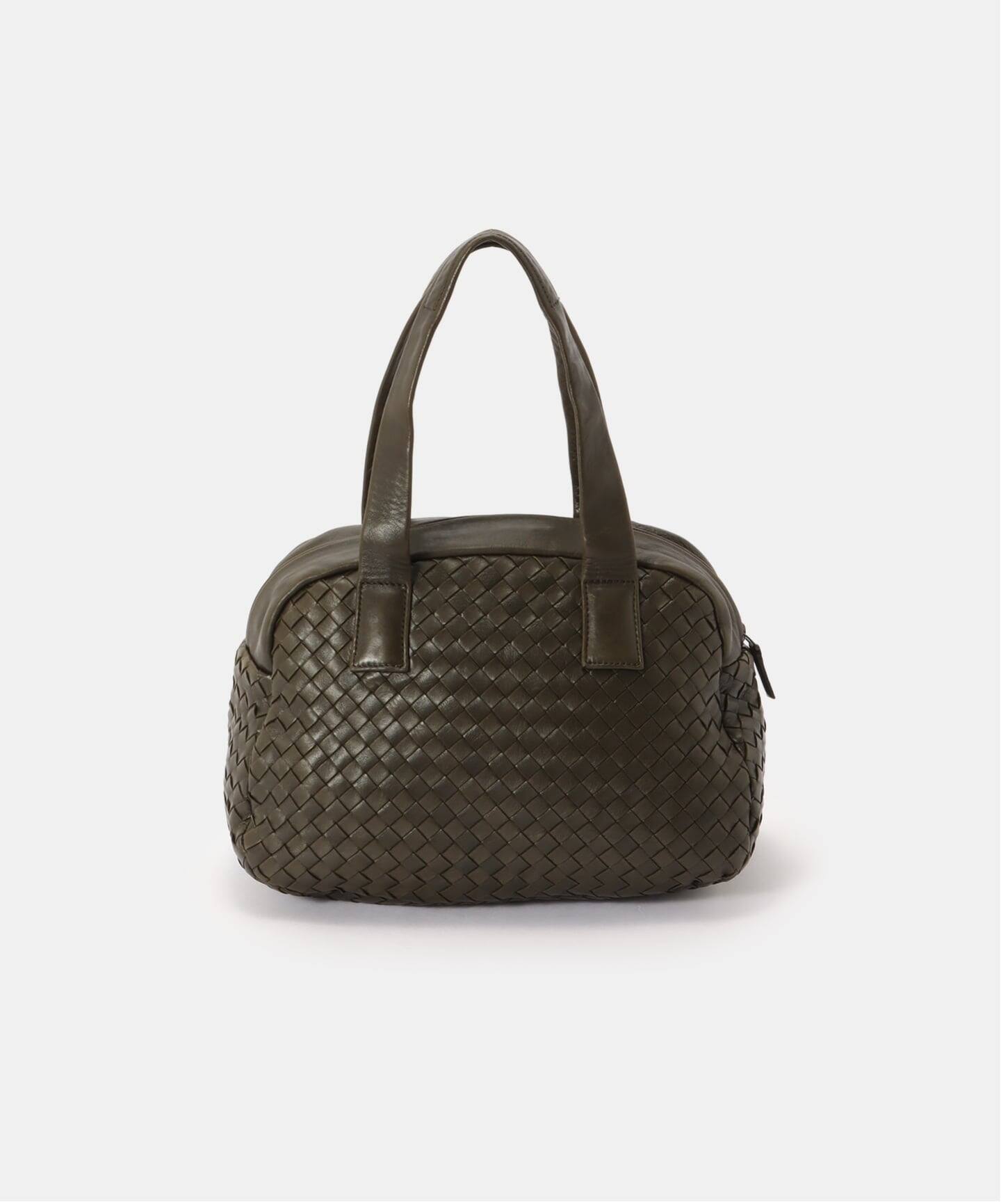 VINTAGE BOTTEGA VENETA/ボッテガ ヴェネタ】ハンドバッグ intrecciato