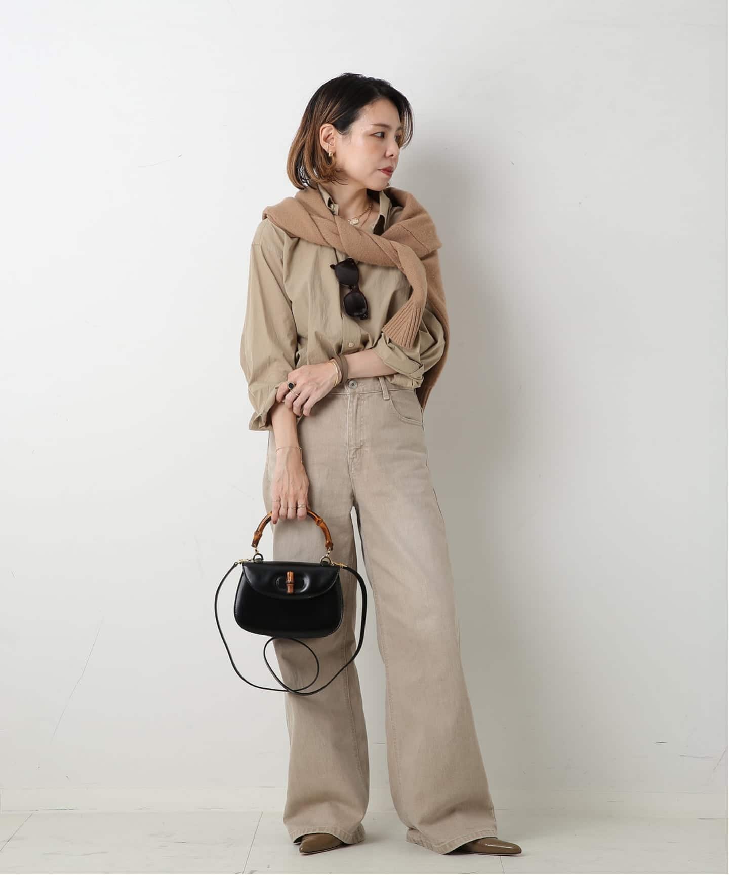 VINTAGE GUCCI/グッチ】Bamboo classic 2way（ハンドバッグ