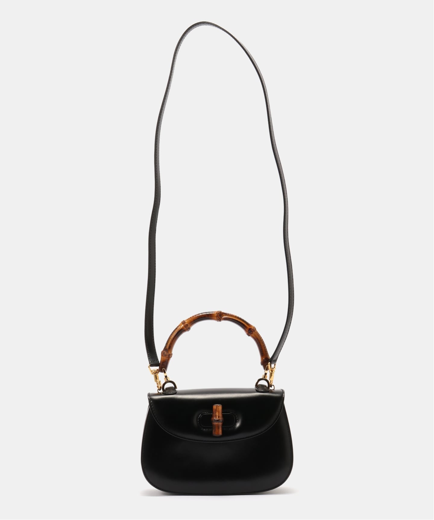 VINTAGE GUCCI/グッチ】Bamboo classic 2way（ハンドバッグ