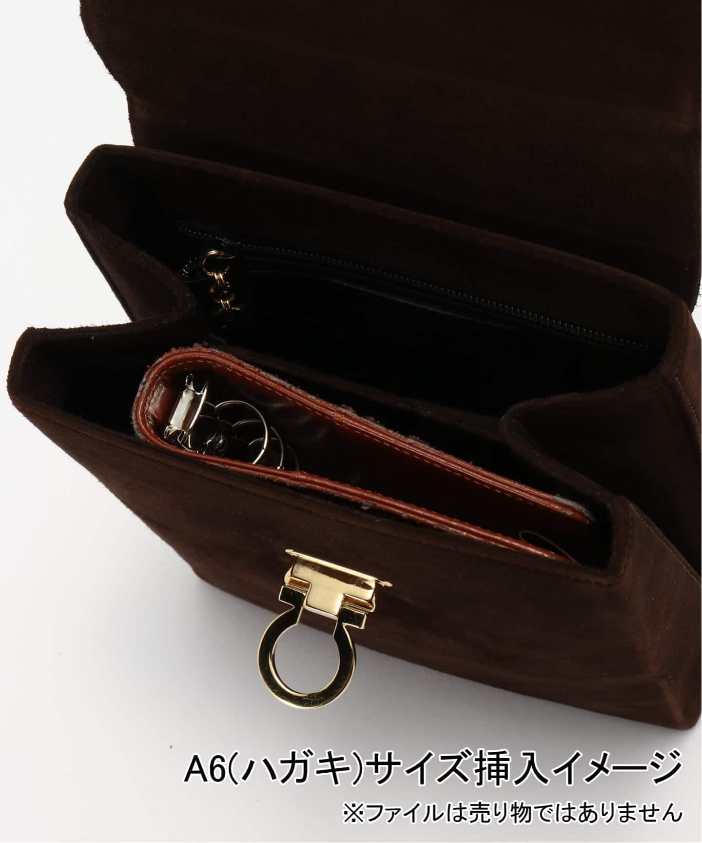 VINTAGE FERRAGAMO/フェラガモ】Gancini 2wayバッグ（ハンドバッグ