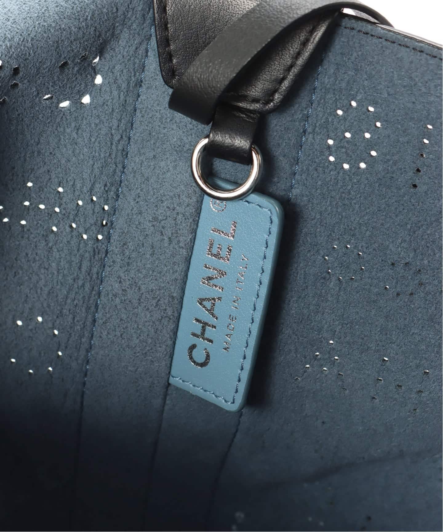 CHANEL/シャネル】パンチング 2wayハンドバッグ（ハンドバッグ