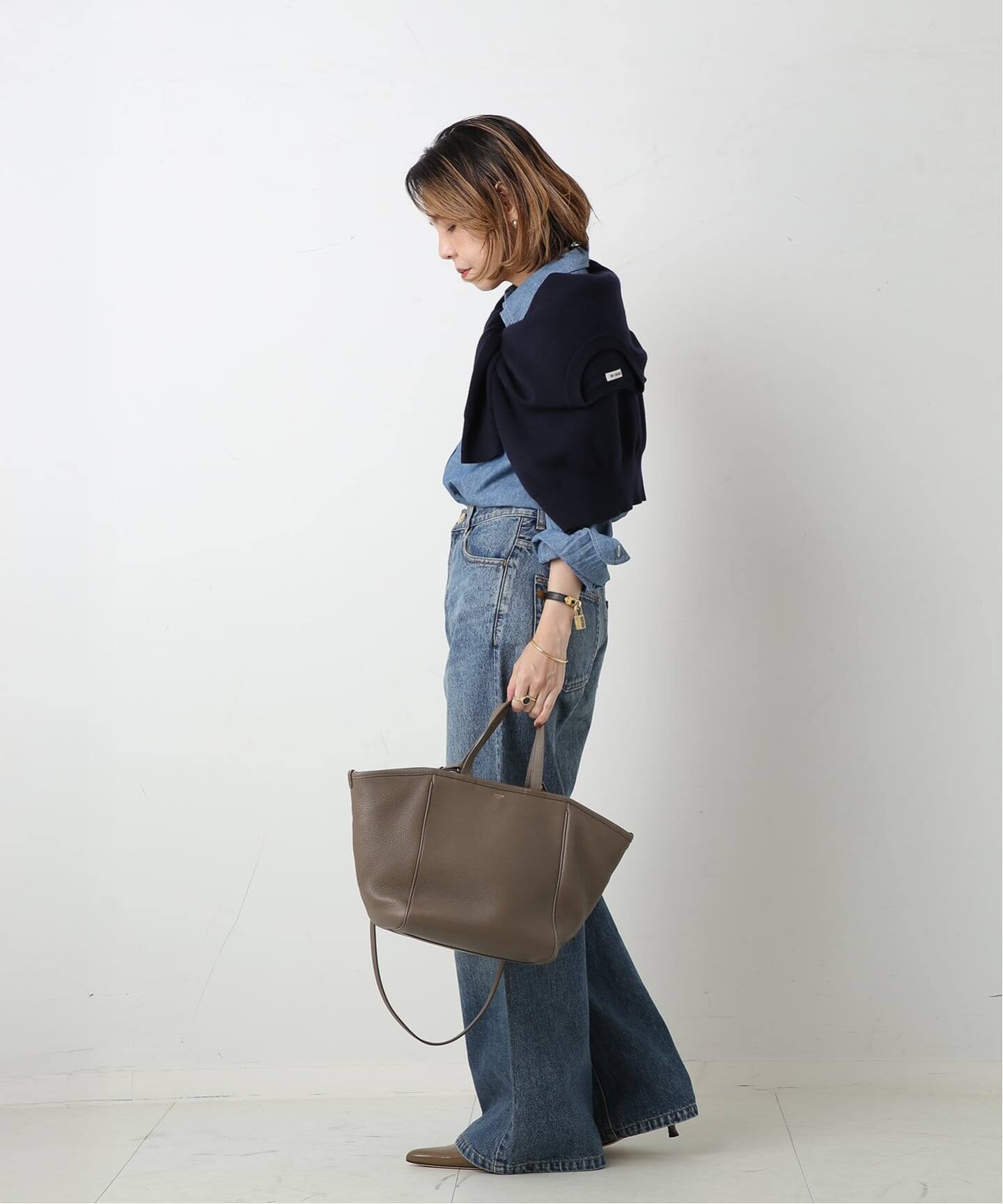 CELINE/セリーヌ】Small folded cabas small 2way（ハンドバッグ