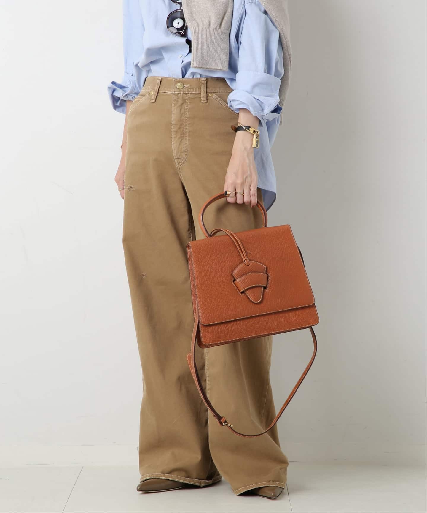 VINTAGE LOEWE/ロエベ】 Barcelona ハンドバッグ 2way（ハンドバッグ