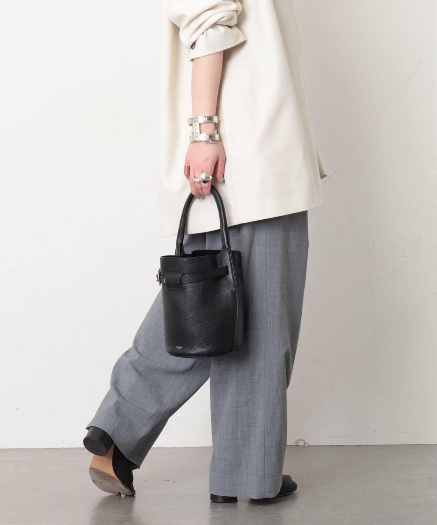 CELINE バケツバッグBig Bag Nano Bucket Celine Big Bag Nano Bucket - Grey Bucket Bags, Handbags