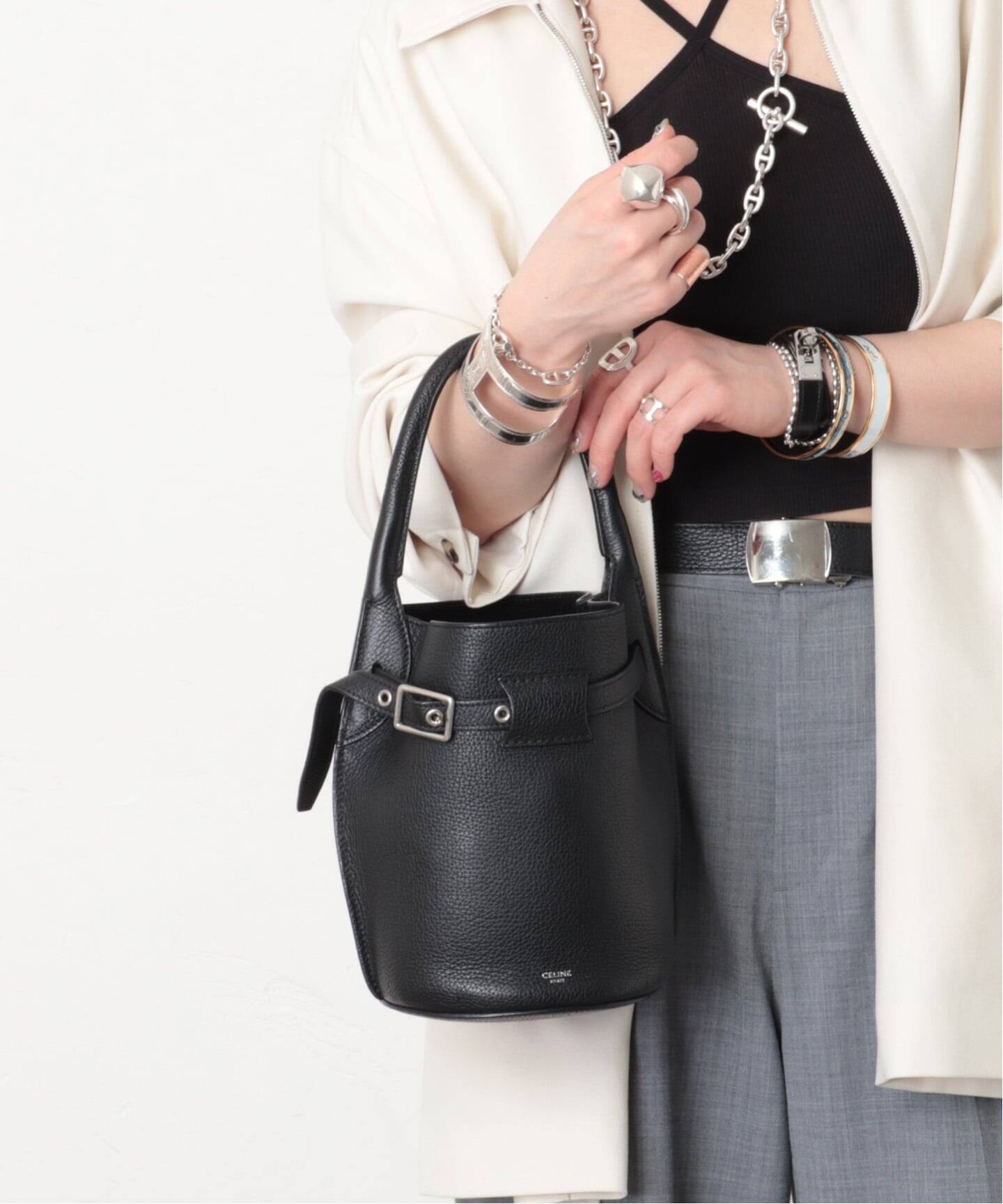 CELINE/セリーヌ】Big bag bucket nano 2way（ハンドバッグ 