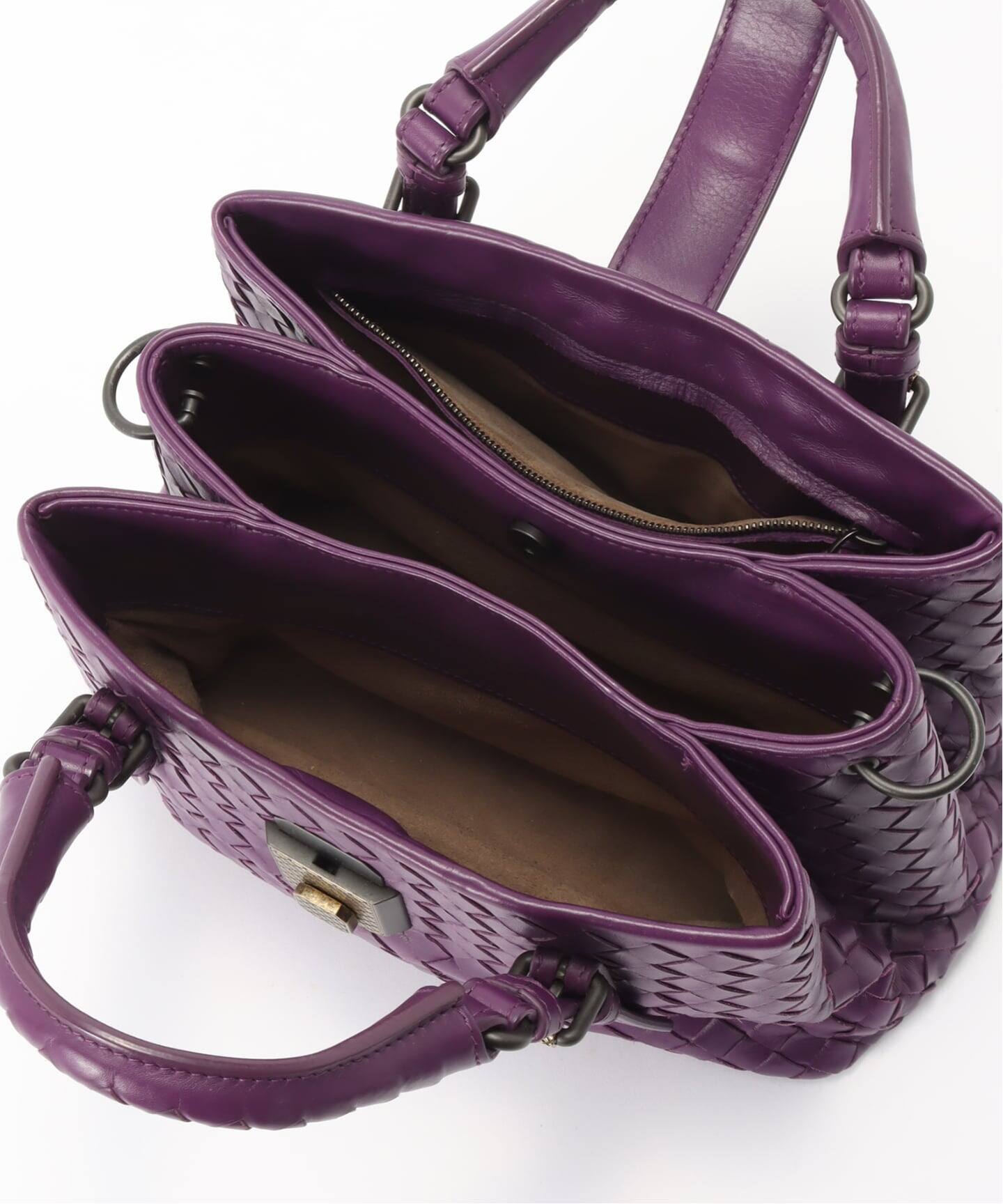 VINTAGE BOTTEGA VENETA/ボッテガ ヴェネタ】 Intrecciato handbag