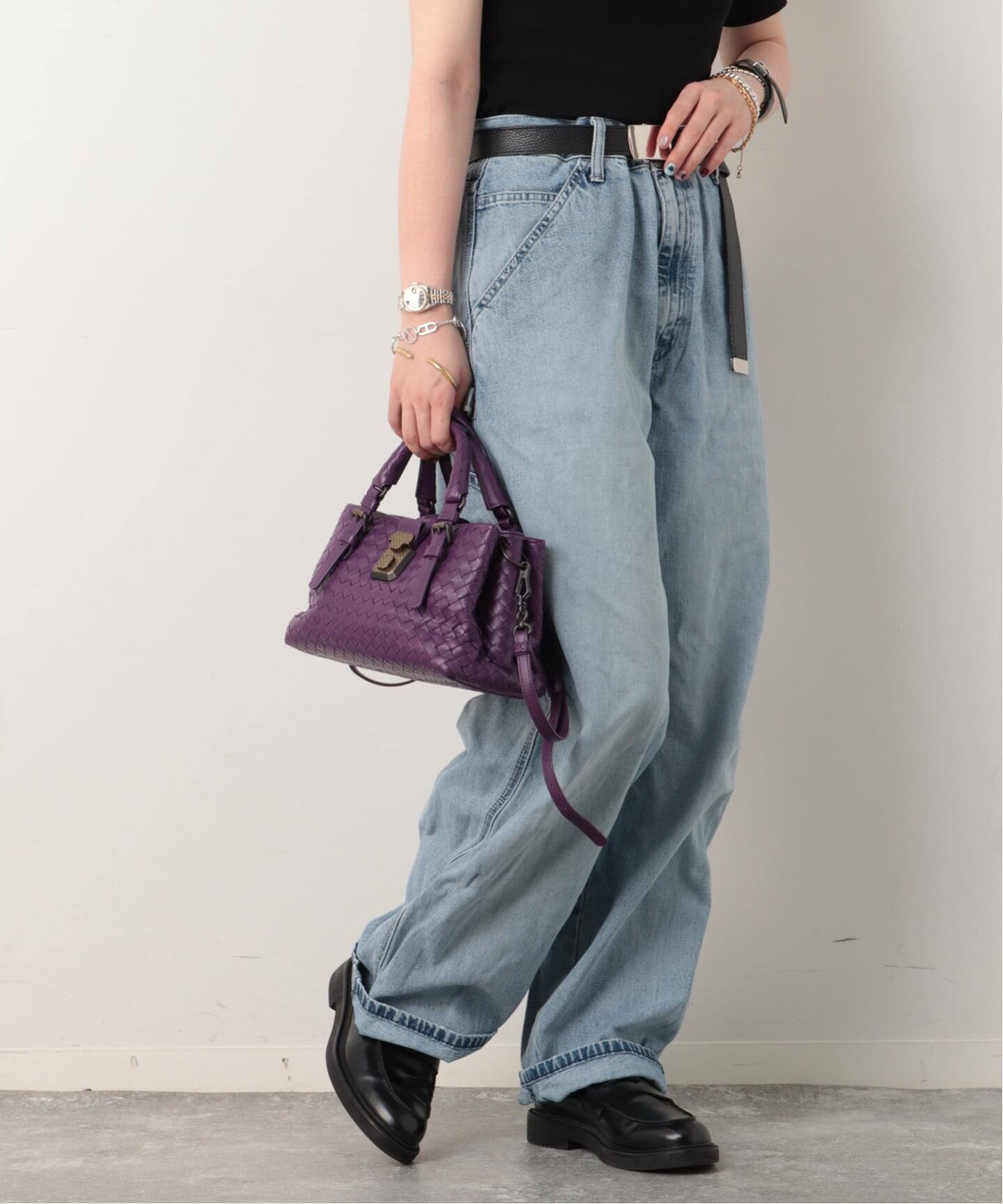 VINTAGE BOTTEGA VENETA/ボッテガ ヴェネタ】 Intrecciato handbag